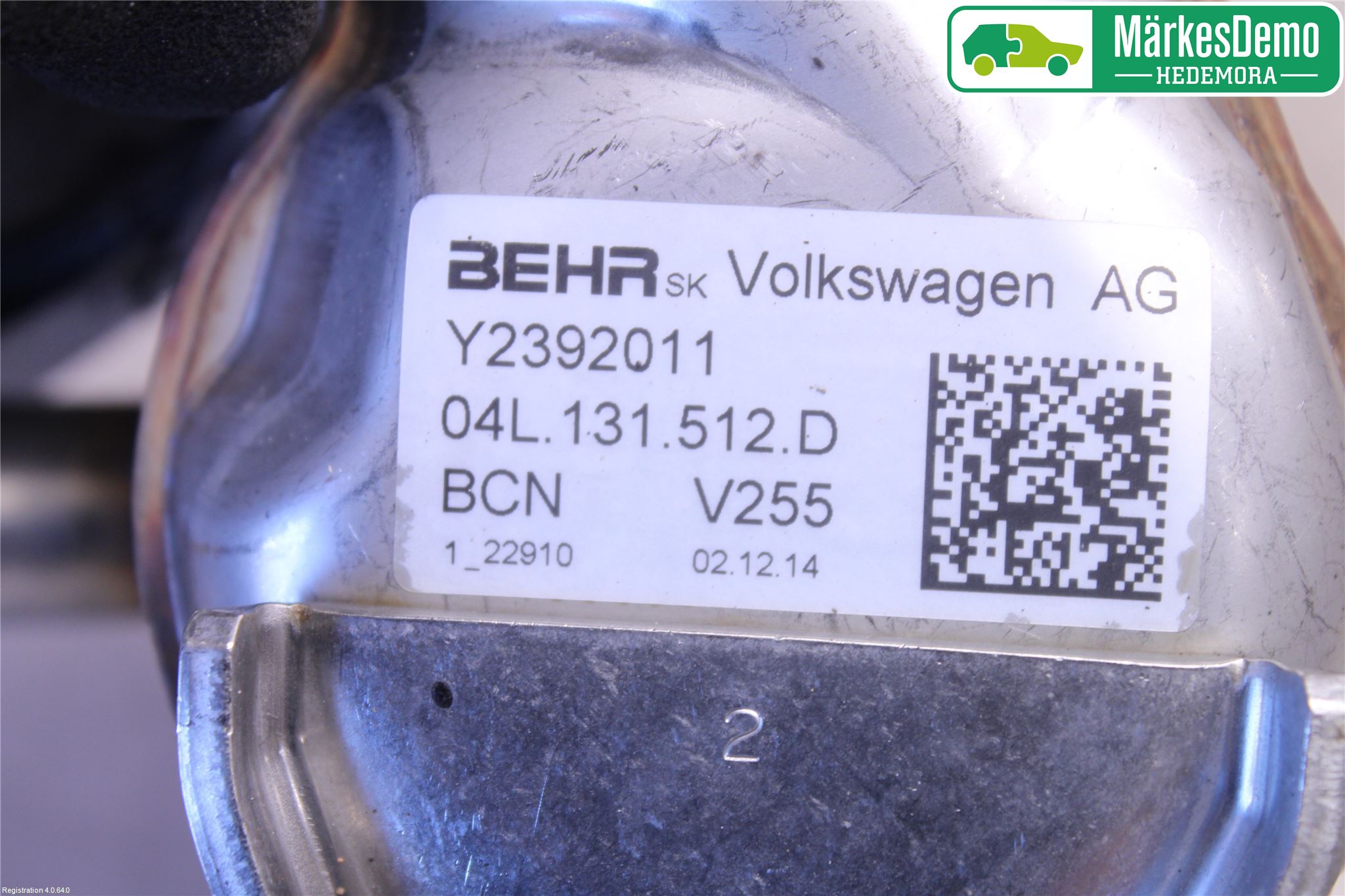 Audi A3/S3 8V 13-20 Avgaskylare