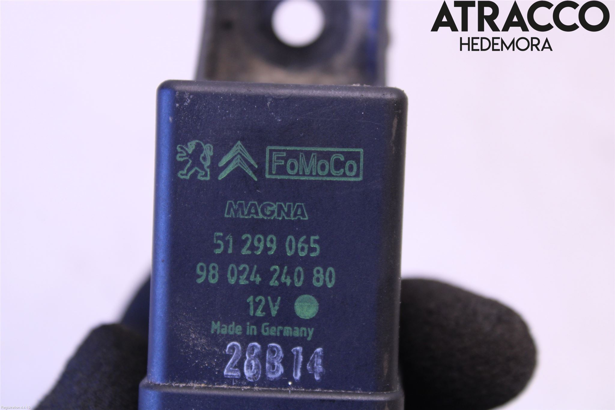 Citroen C3 PICASSO Relä Glödning Diesel