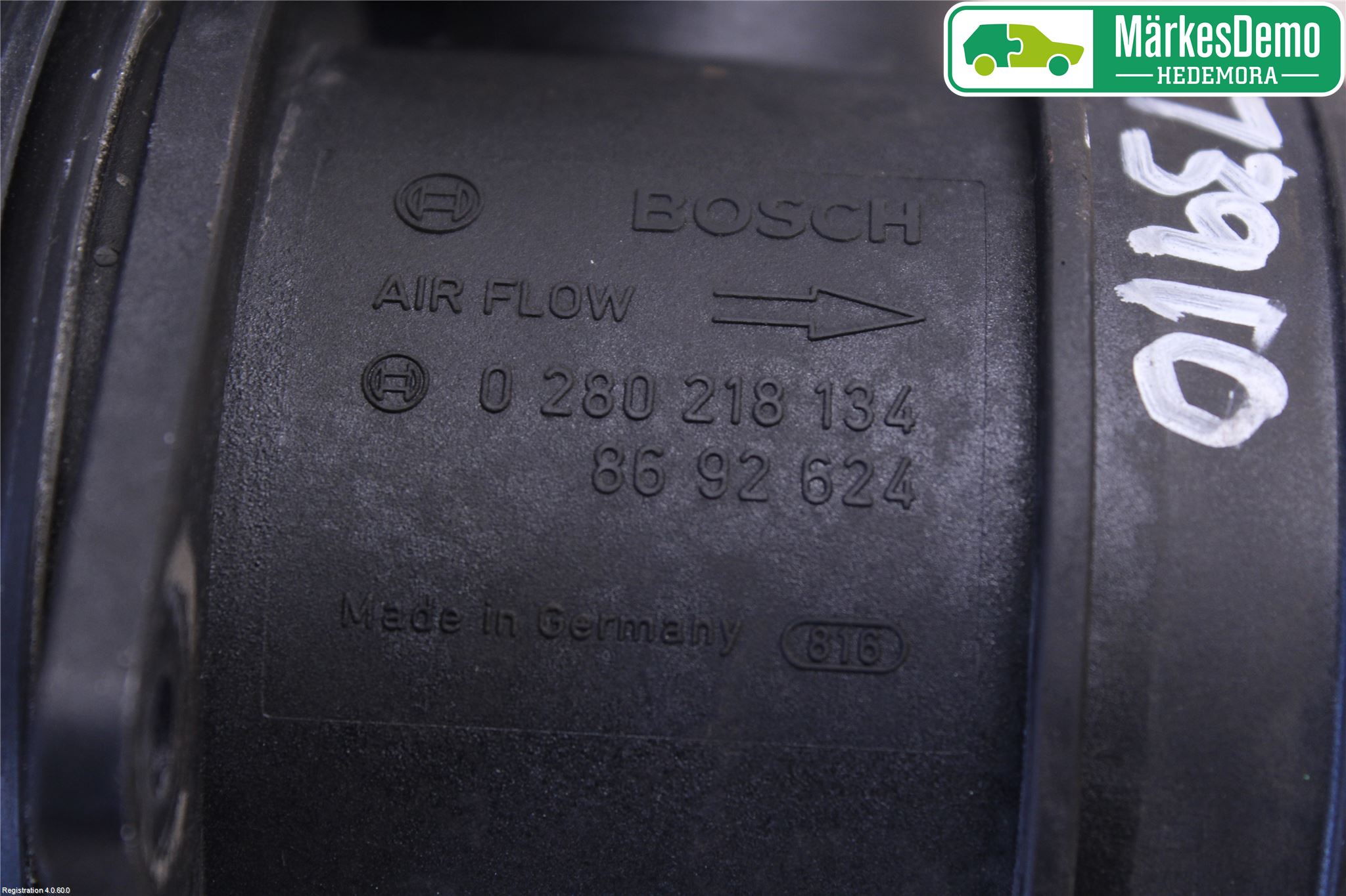 Volvo S40 04-07 Injluftmassamätare