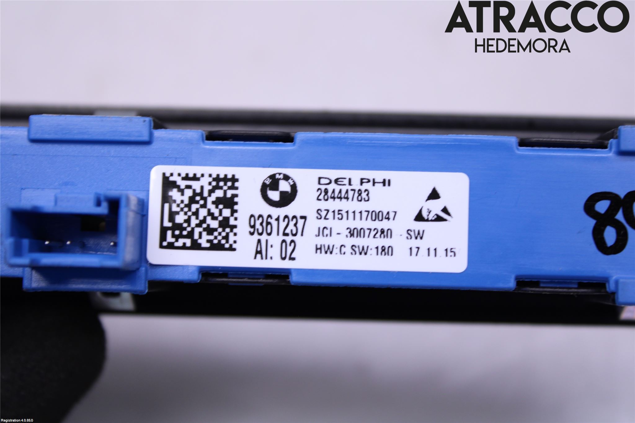 BMW 5 F10/F11/F18 09-17 Strömställare Stolminne