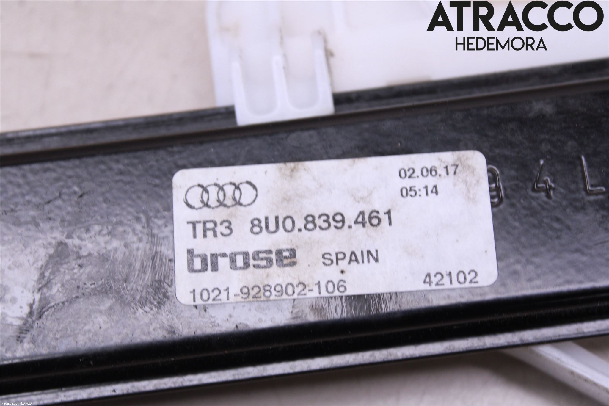 Audi Q3 8U 12-18 Fönsterhiss El Kompl