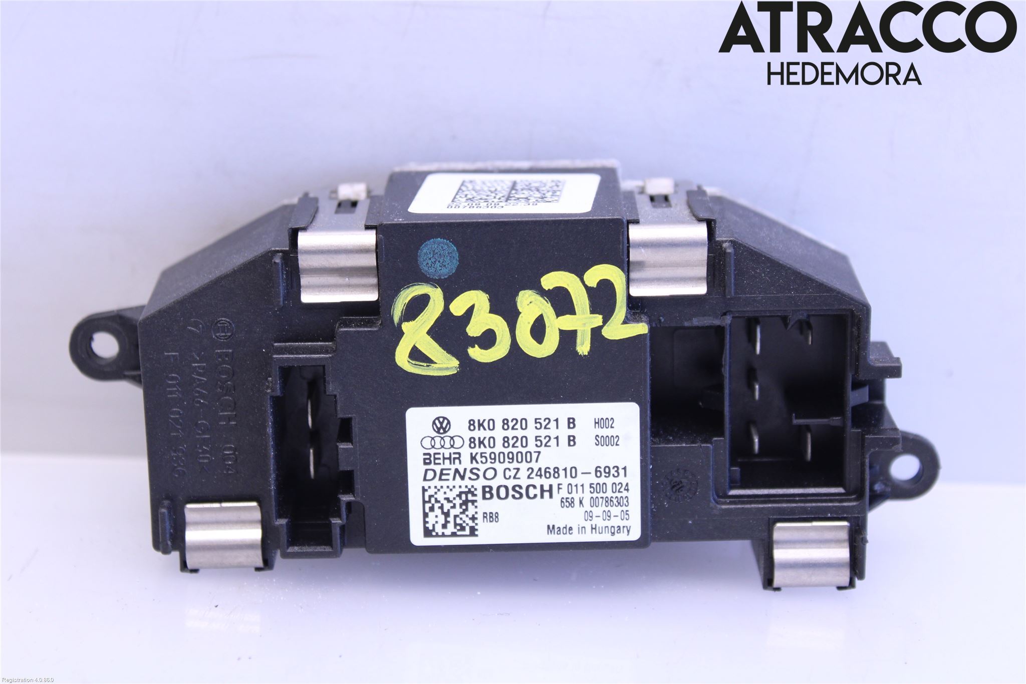 Audi A4/S4 08-11 Värmefläktsmotstånd