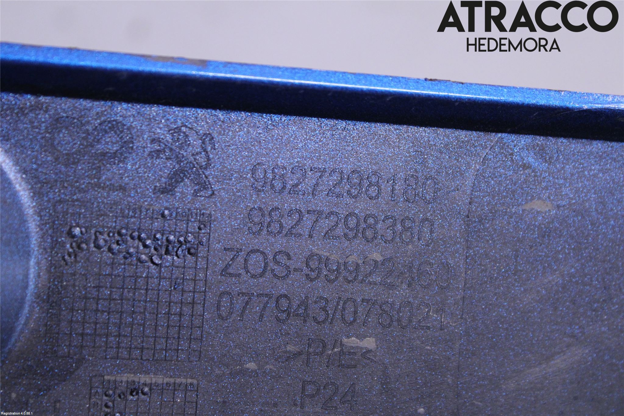 Peugeot 2008/E-2008 20- Stötfångardel Bak Vä