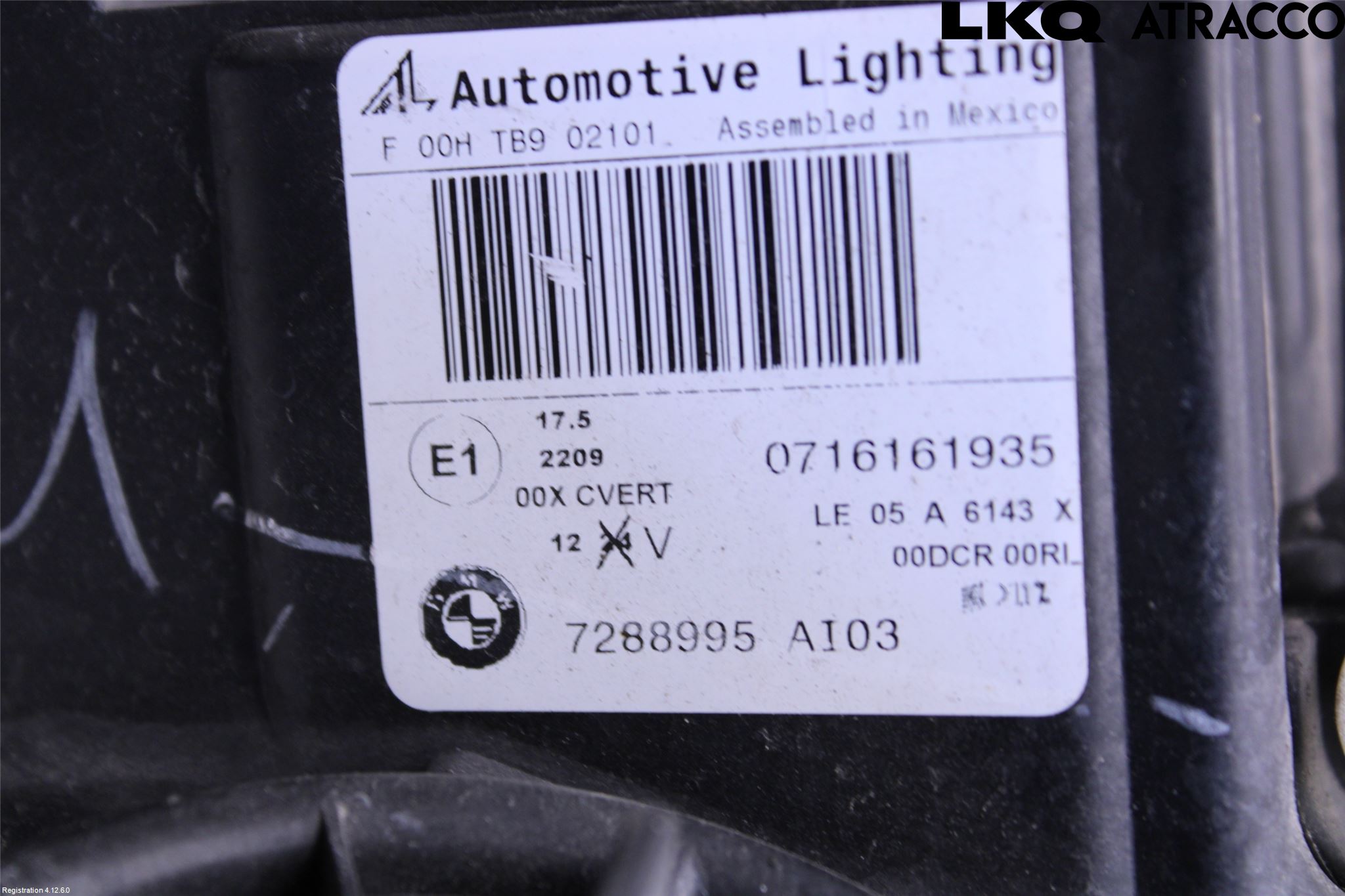 BMW X5 E70 07-13 Strålkastare Vänster