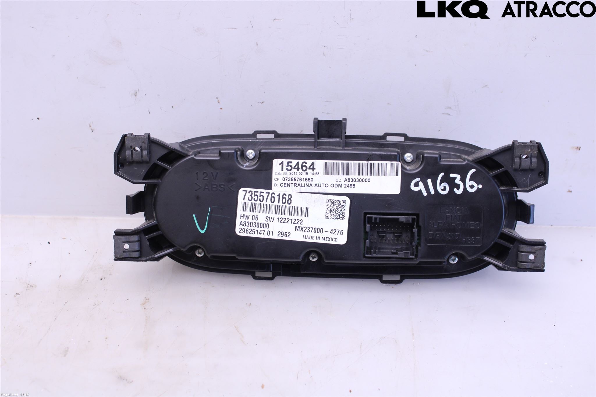 Fiat 500L 13-19 Ac Styrenhet Ac Manöveren