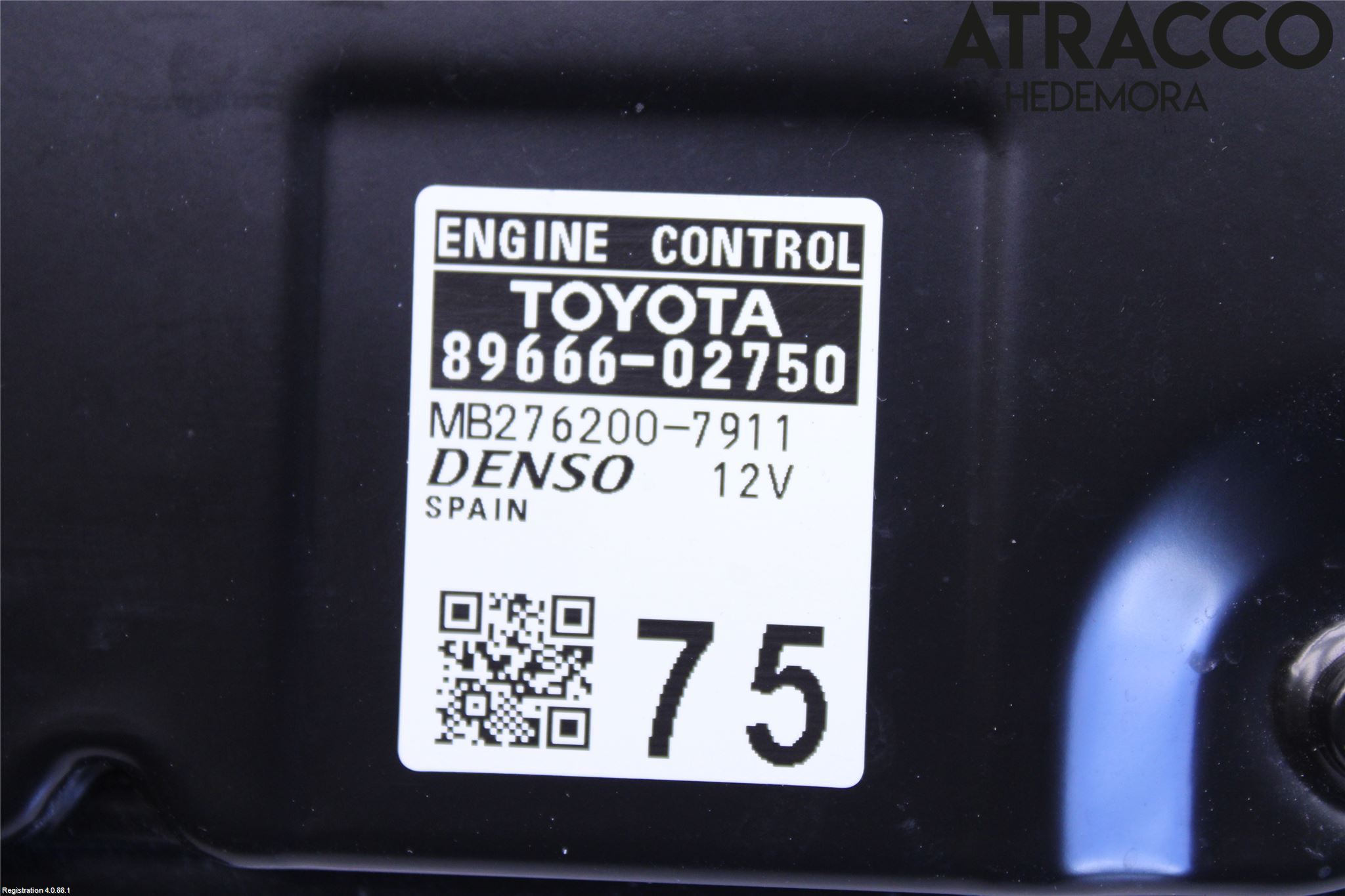 Toyota COROLLA 19- Styrenhet Insprut Bensin