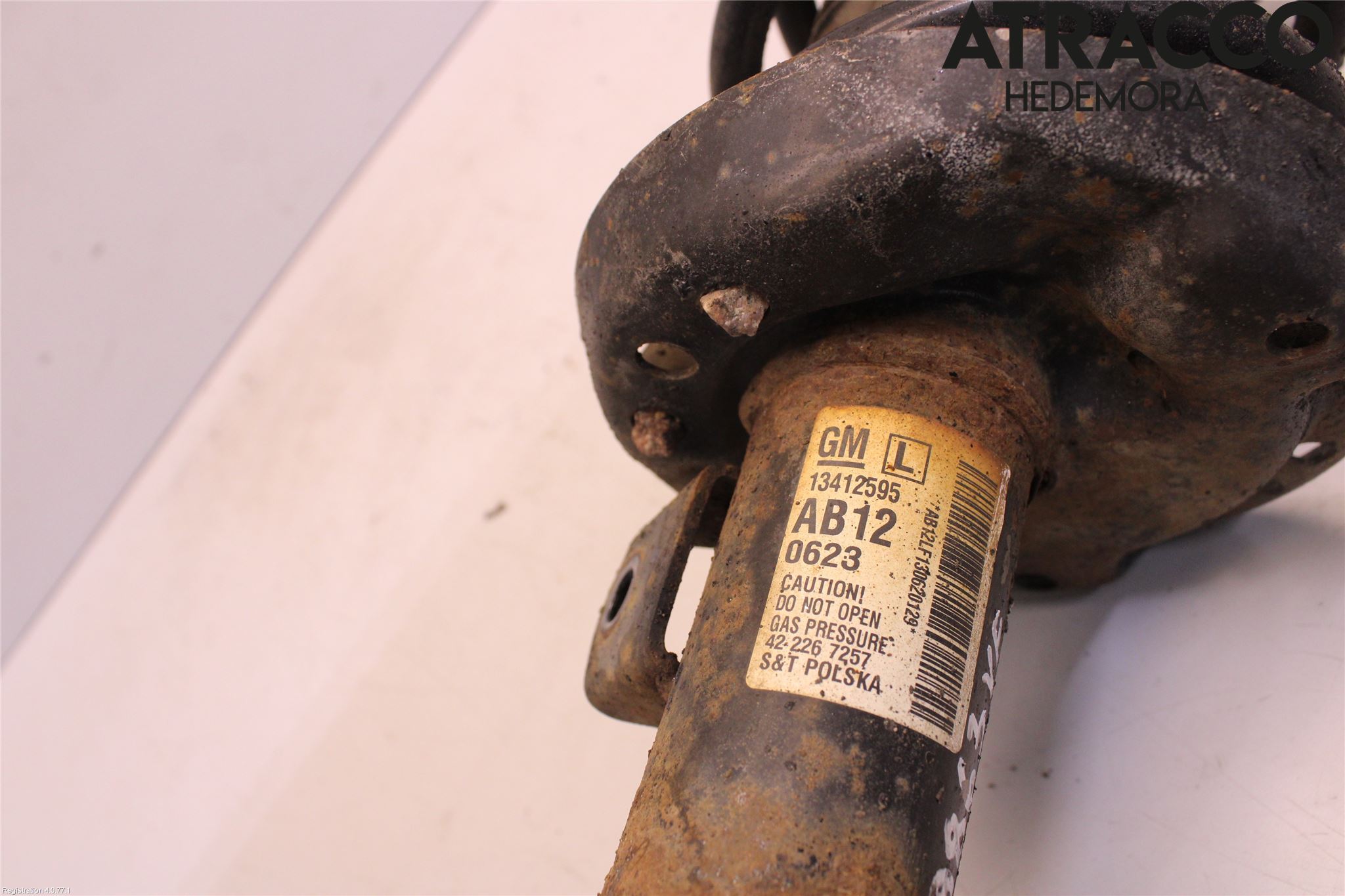 Opel ASTRA J 10-15 Fjäderben Fram Vänster