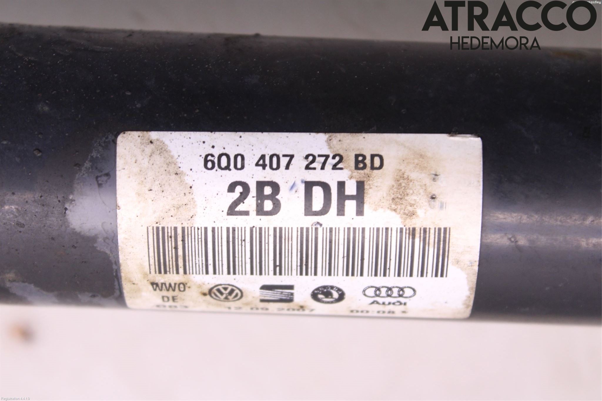 Skoda FABIA 07-14 Drivaxel Fram Höger