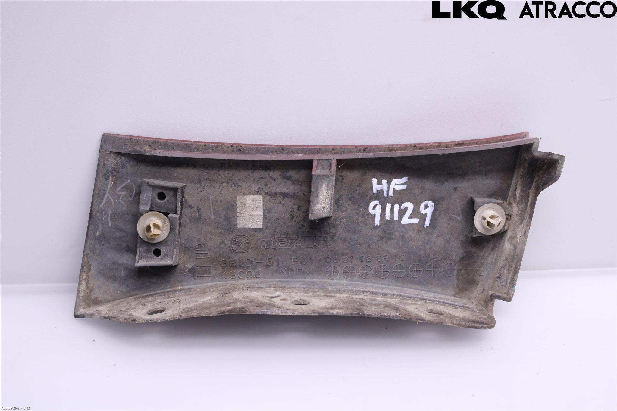 Mazda 6 08-13 List Framskärm Hö