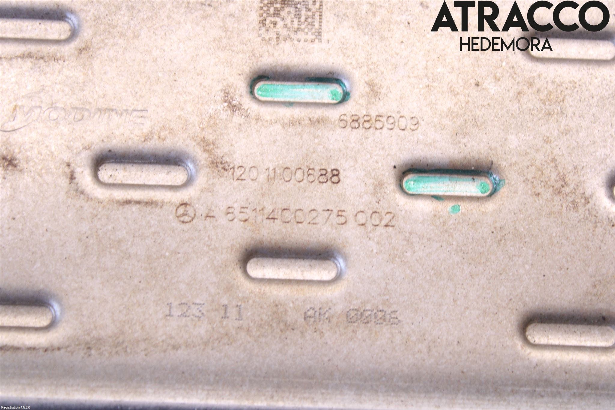 Mercedes-Benz MB C-KLASS (W204) 07-15 Avgaskylare