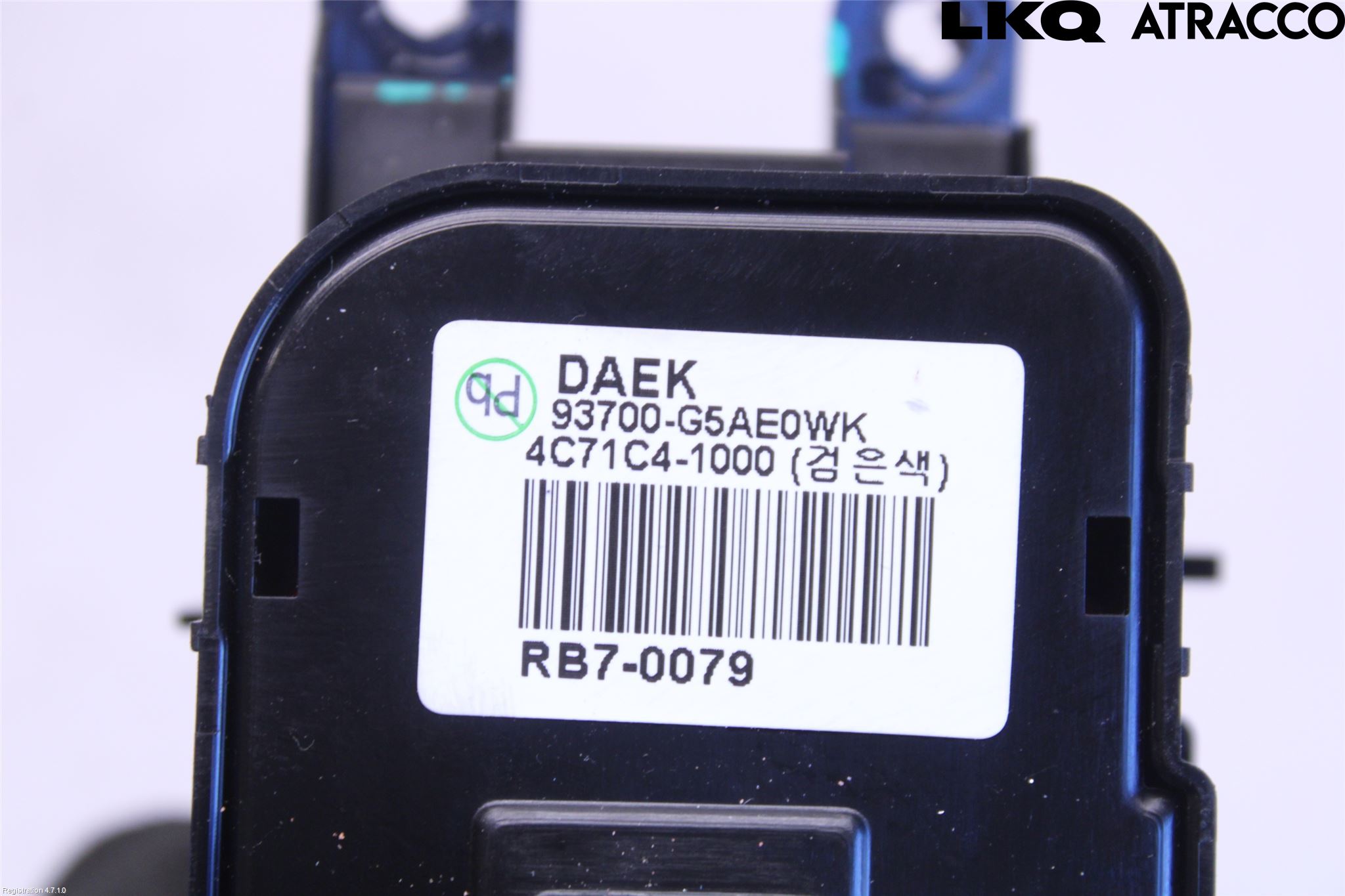 Kia NIRO (DE) 17-22 Strömställare Multifunktion