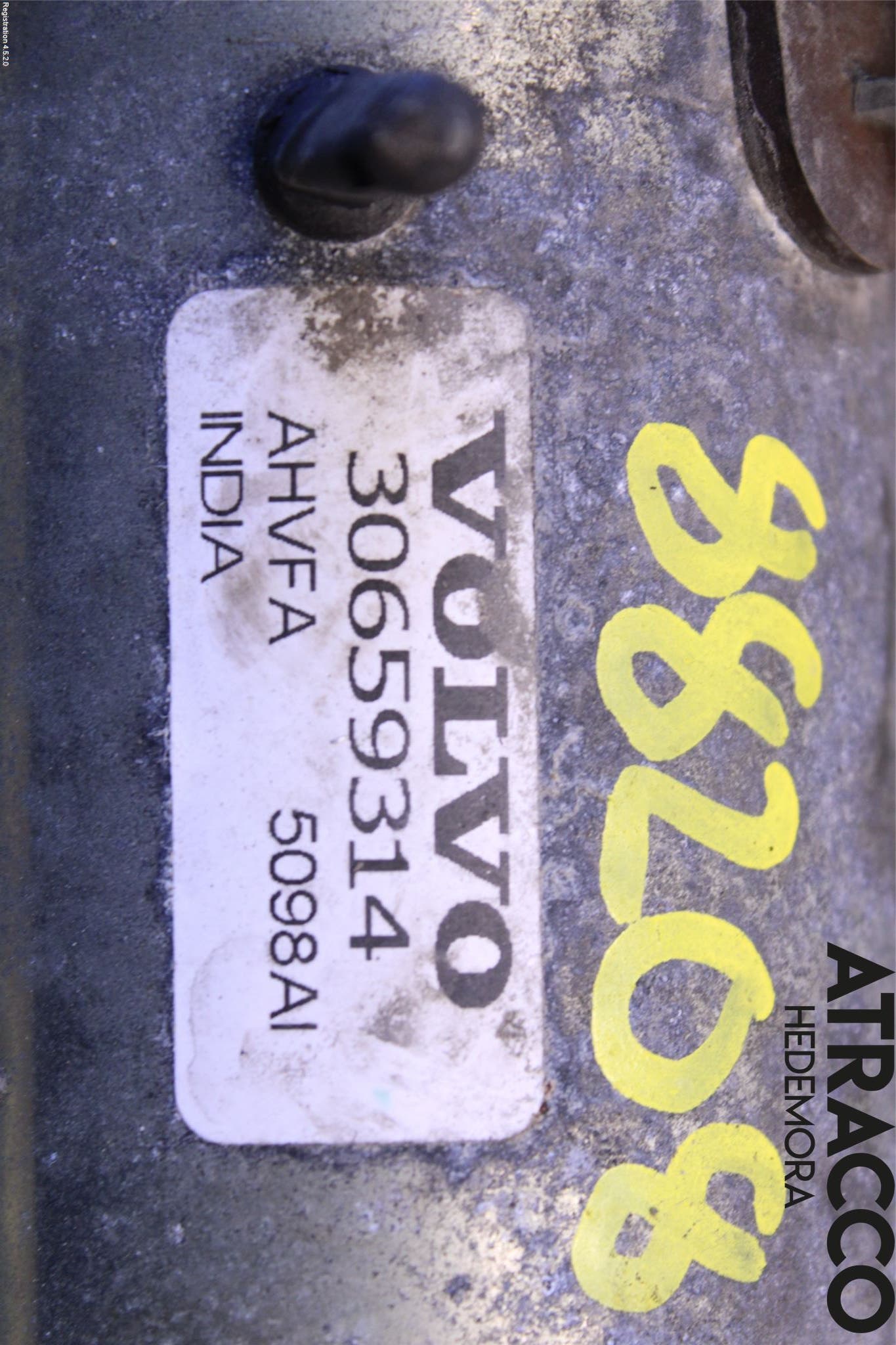 Volvo V70 14-16 Startmotor Diesel