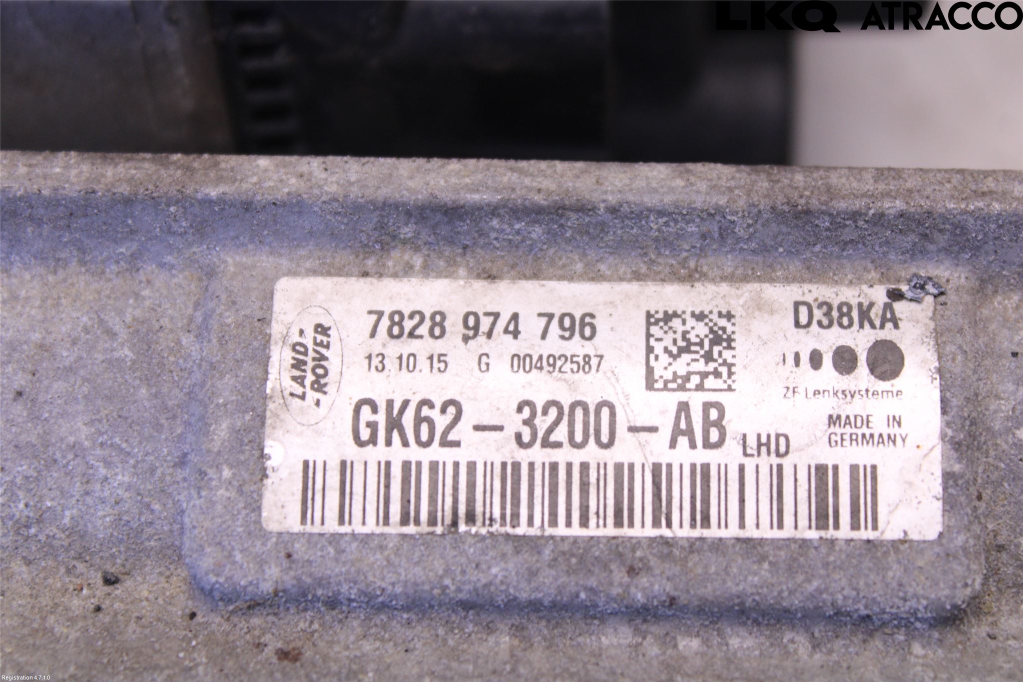 Landrover RANGE ROVER SPORT (L494) 14-22 Styrväxel-Snäcka Elektrisk