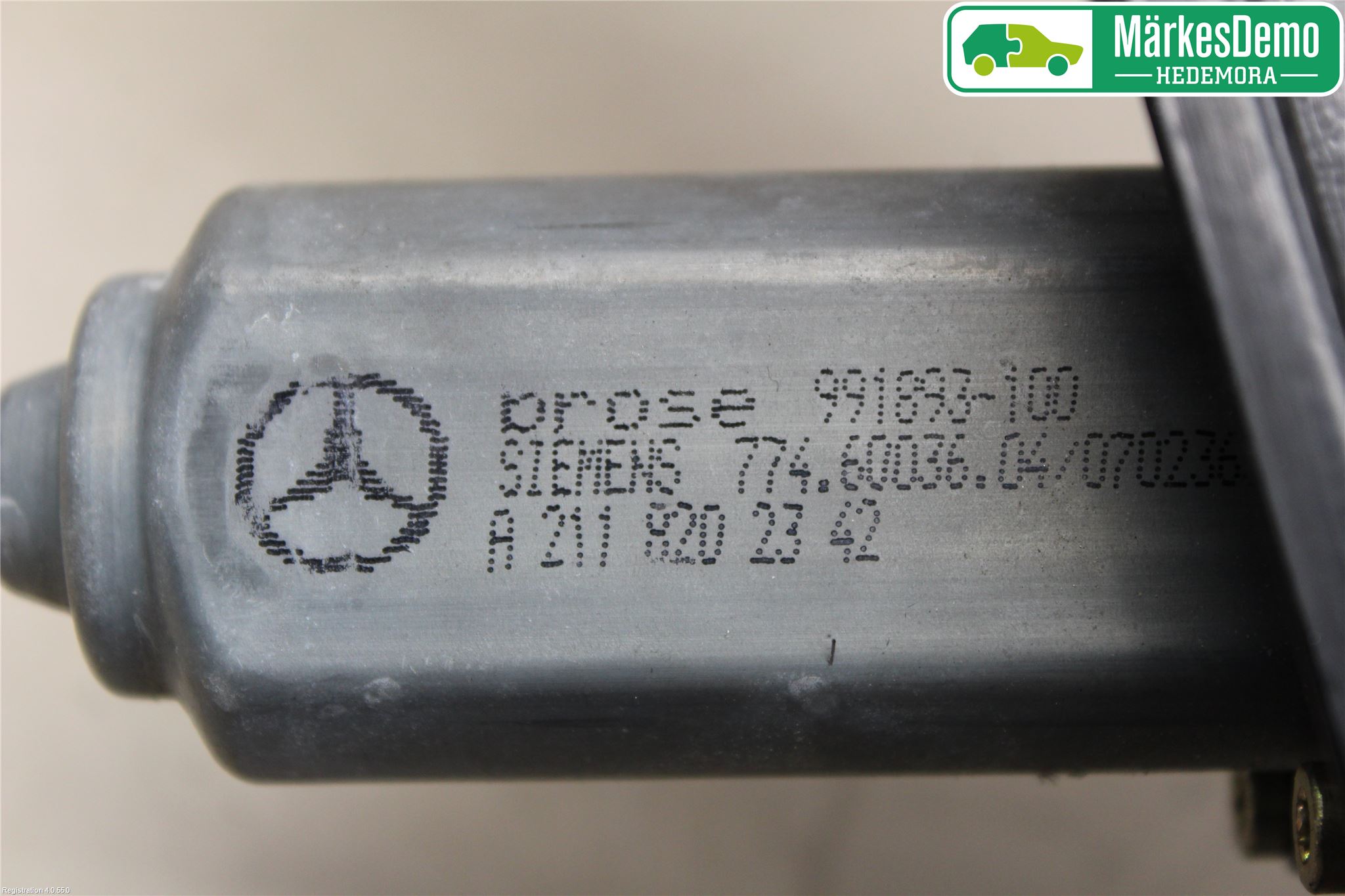 Mercedes-Benz MB E-KLASS (W211) 02-09 Fönsterhiss El Kompl