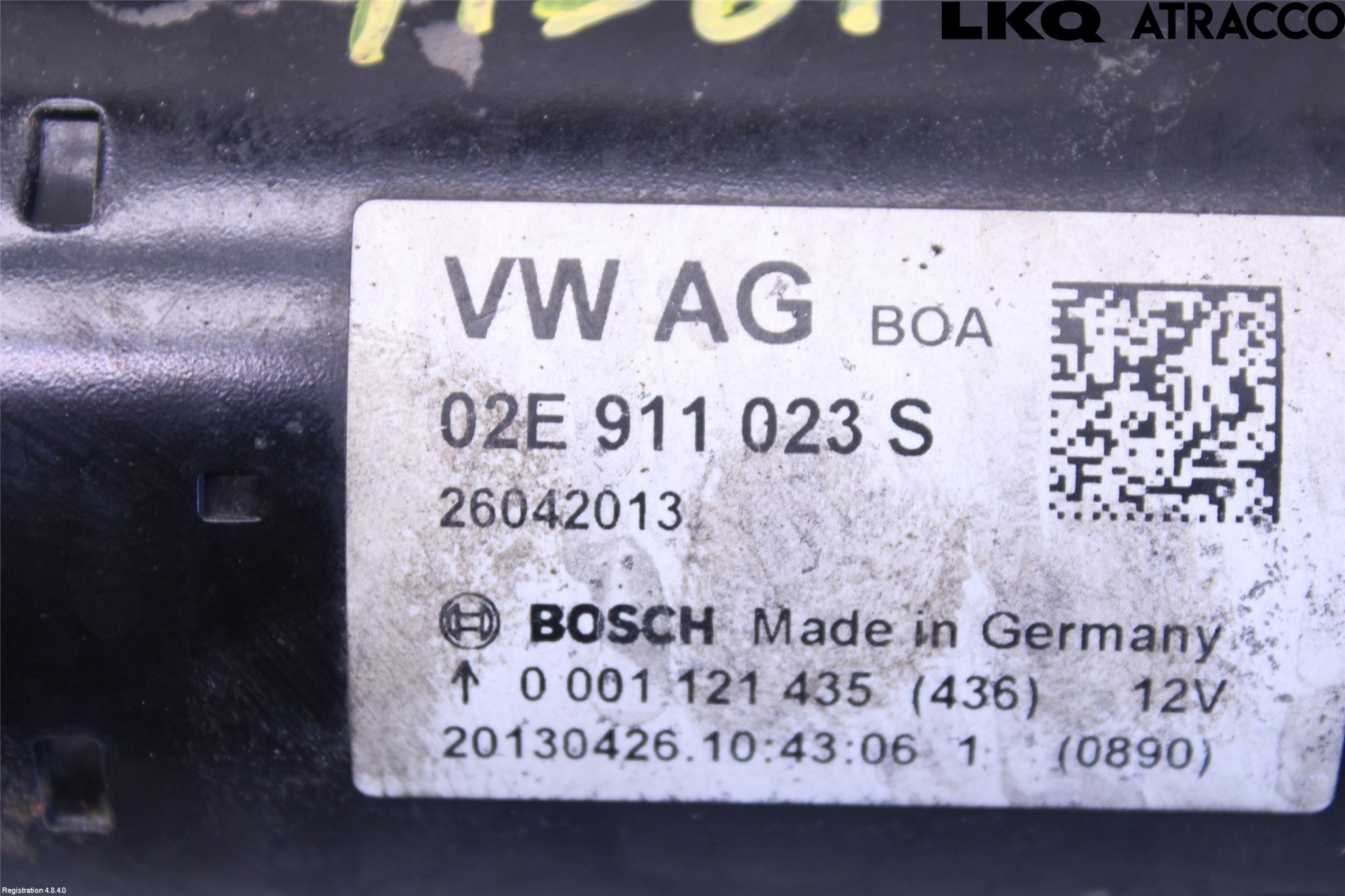 Volkswagen VW PASSAT 11-14 Startmotor