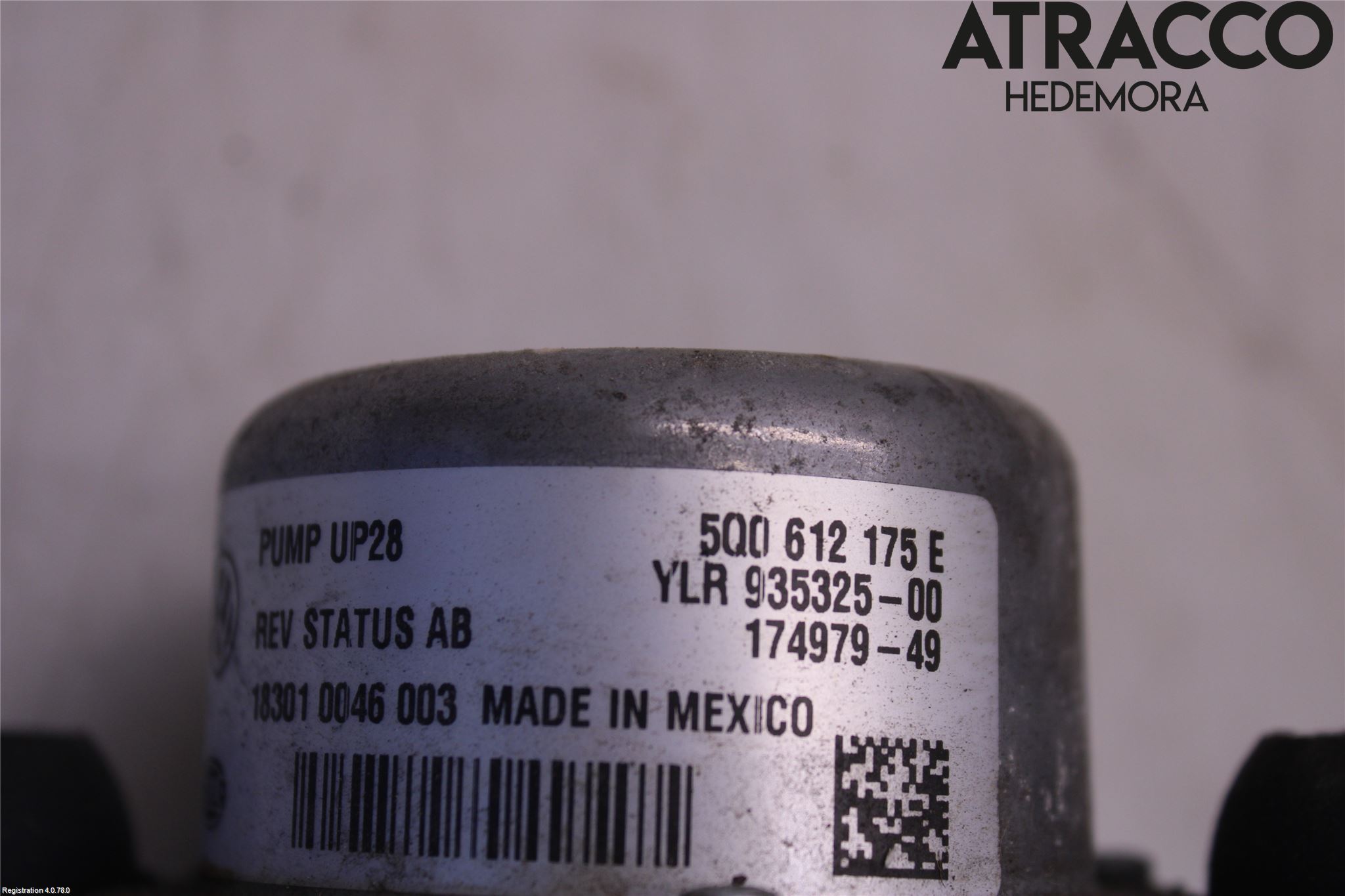 Volkswagen VW GOLF / E-GOLF VII 13-20 Vakuumpump