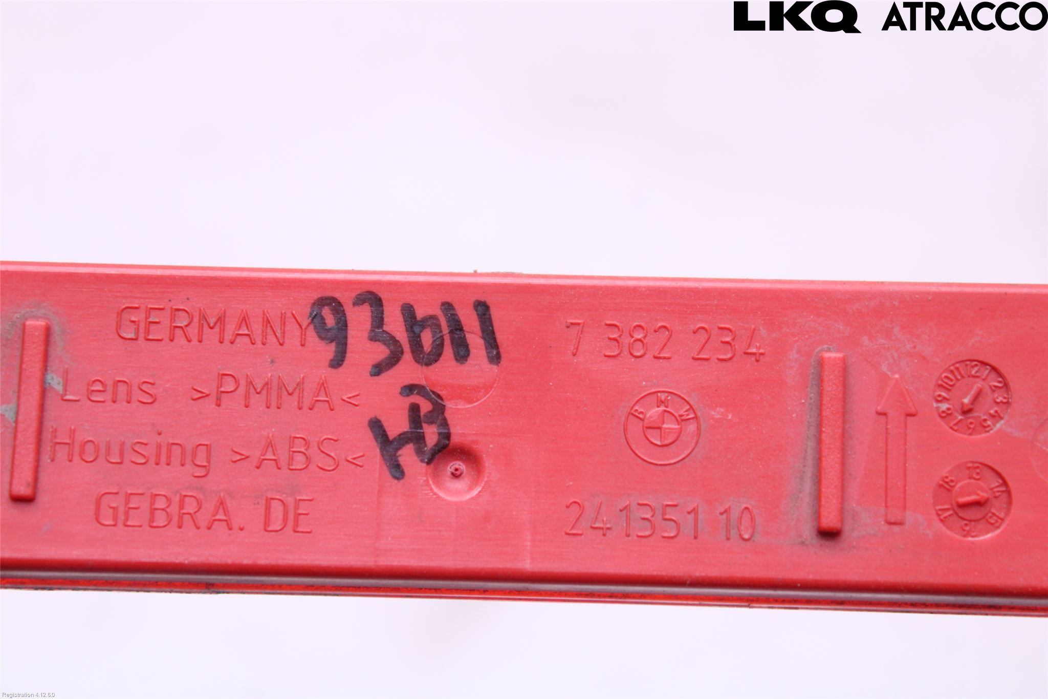 BMW 3 F30/F31/F80 12-19 Dimljus/Reflex Bak
