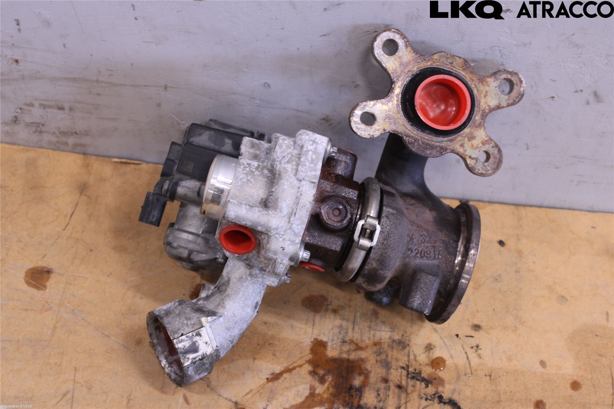Volkswagen VW POLO 10-17 Turboaggregat
