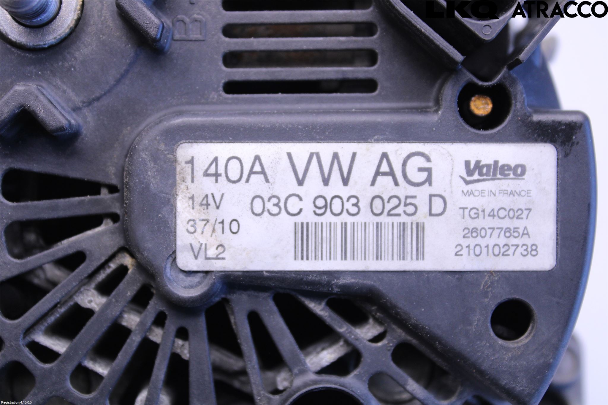 Volkswagen VW PASSAT 05-11 Generator