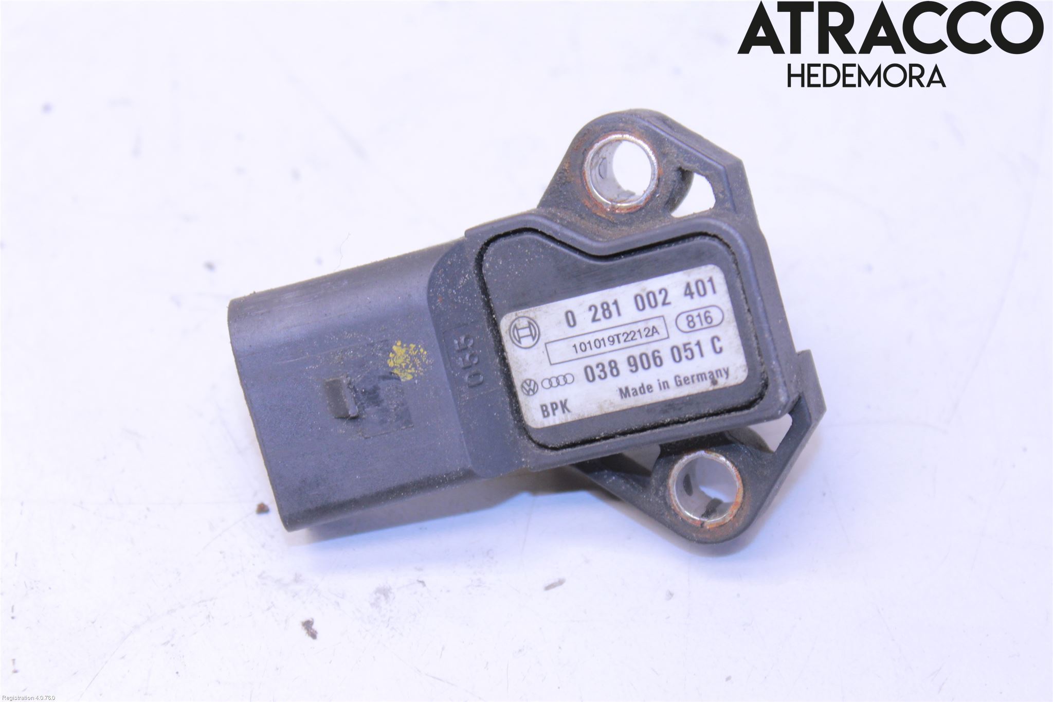 Volkswagen VW TOURAN 10-15 Givare Laddluftstryck