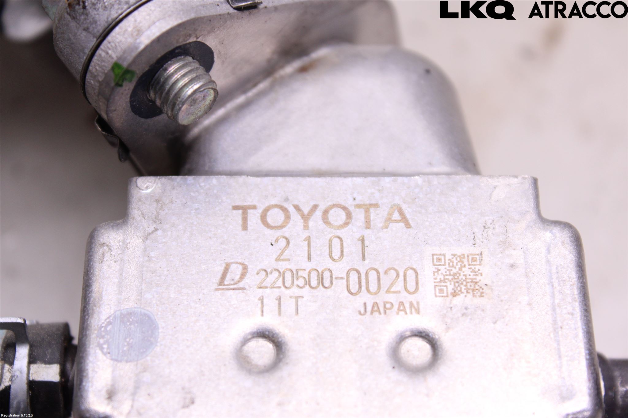Toyota YARIS XP130 15-20 Egr Ventil
