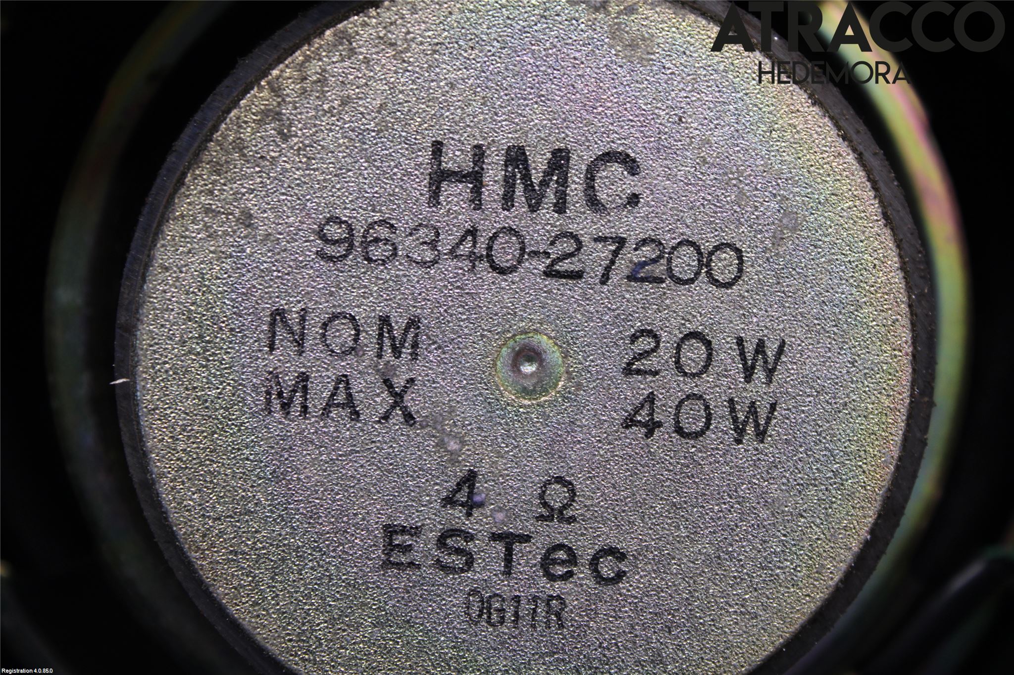 Hyundai COUPÉ Högtalare