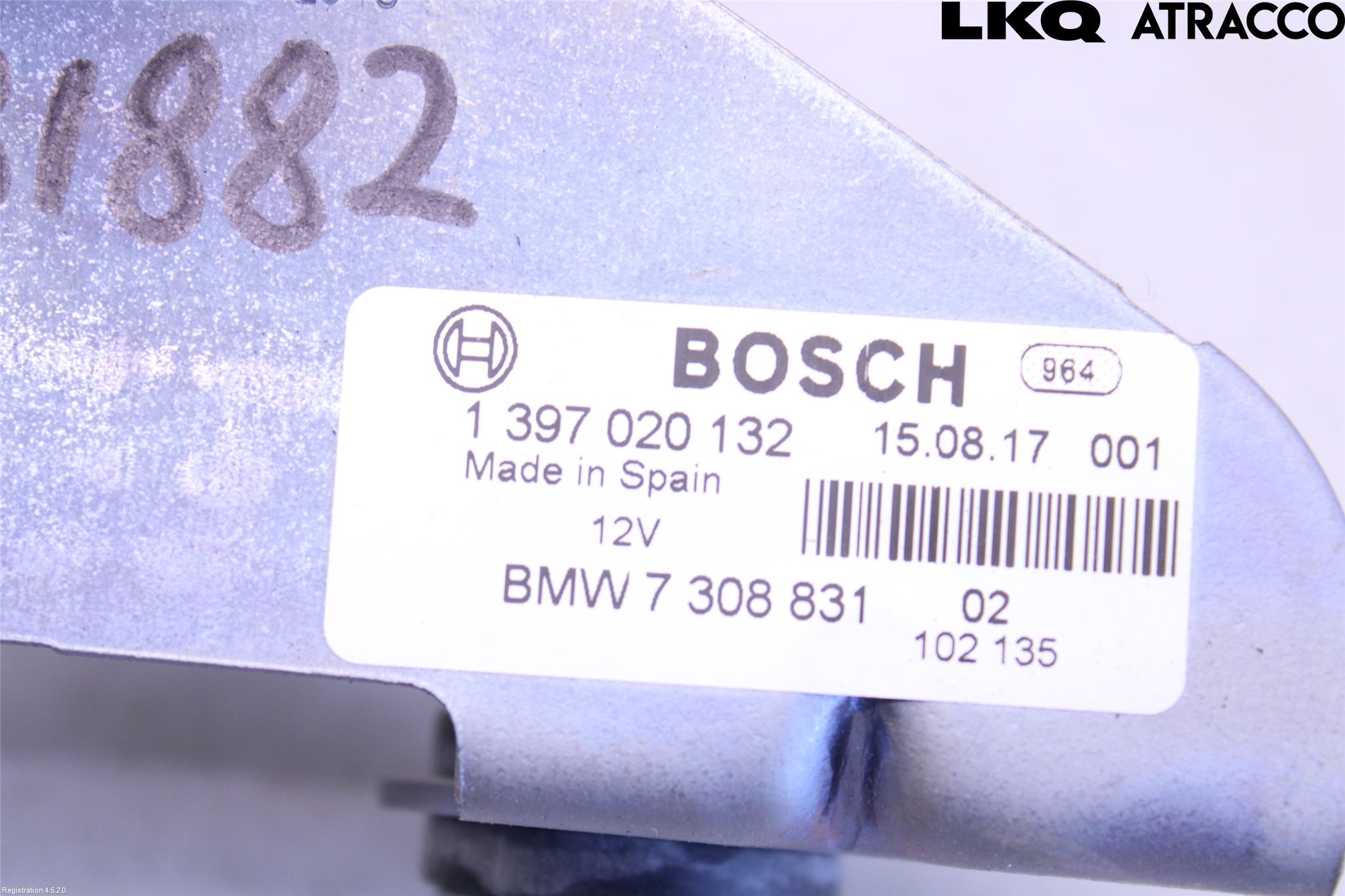 BMW 3 F30/F31/F80 12-19 Lås-Bakluckelås