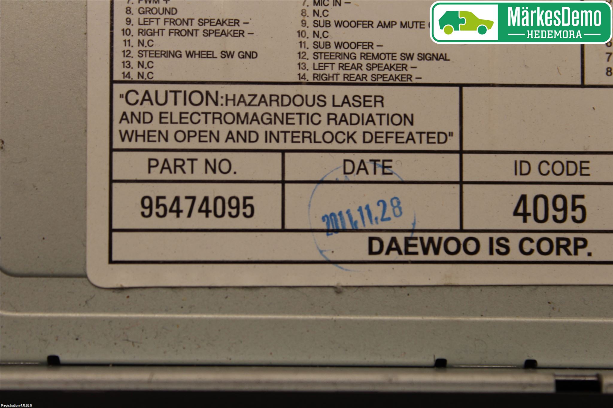 Chevrolet CAPTIVA Cd Radio - Multimediapanel