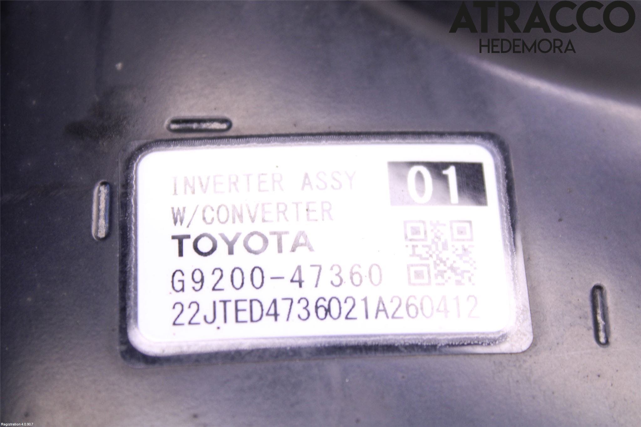 Toyota COROLLA 19- Hybridconverter