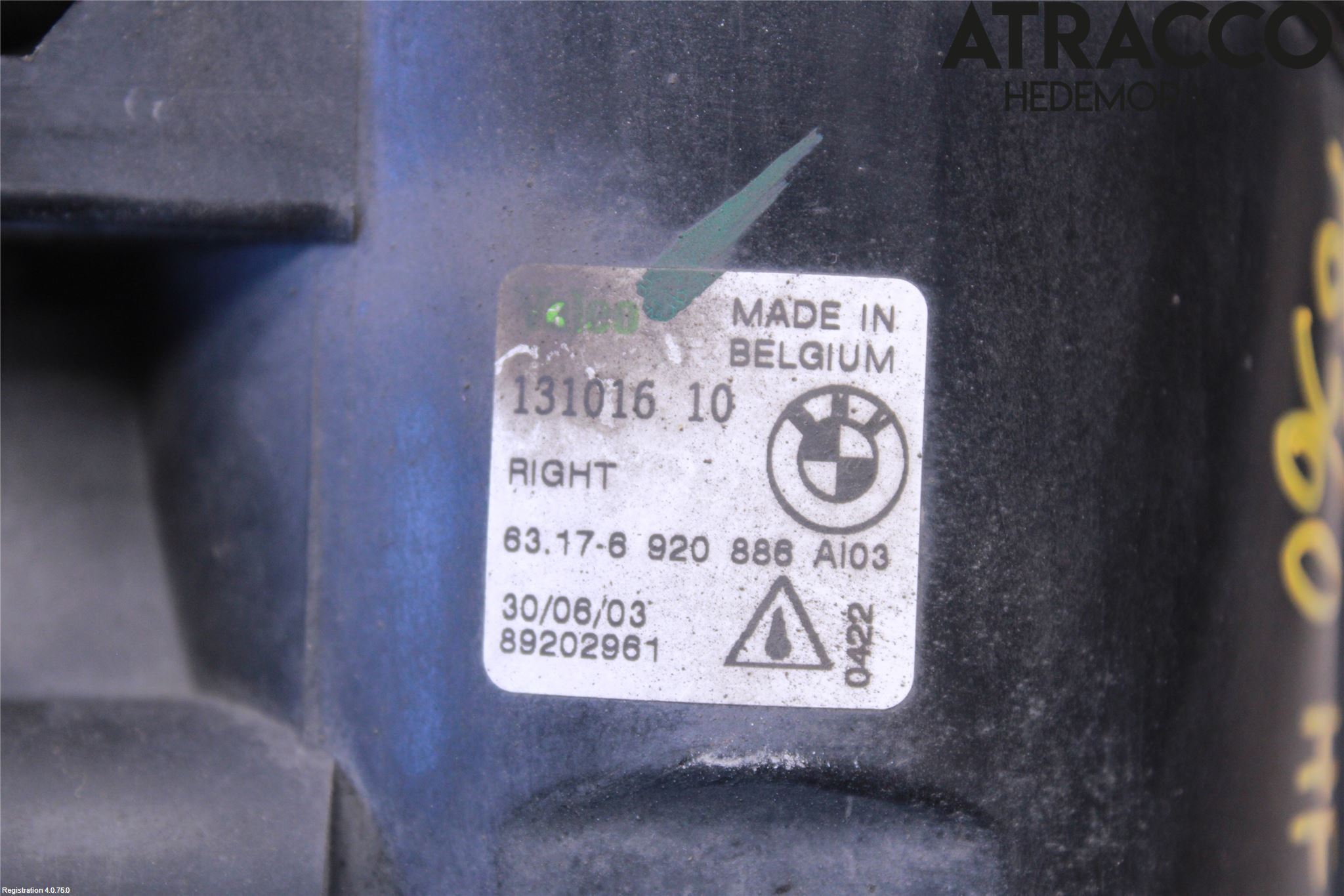 BMW X5 E53     99-06 Dimljus-Varselljus Fram