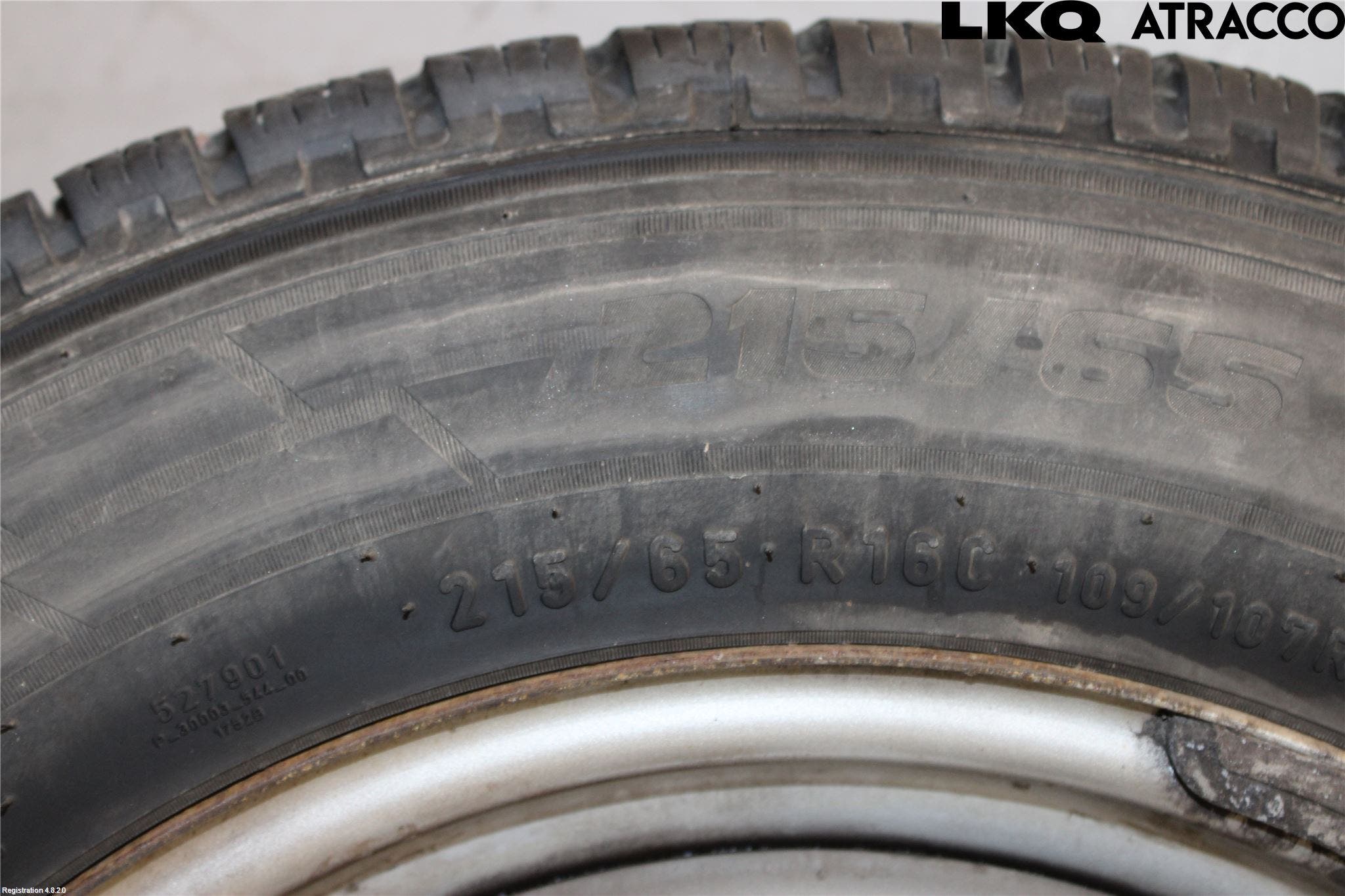 Volkswagen VW TRANSP/CARAVELLE (T6) 16-22 Vinterdäck Plåtfälg 4St