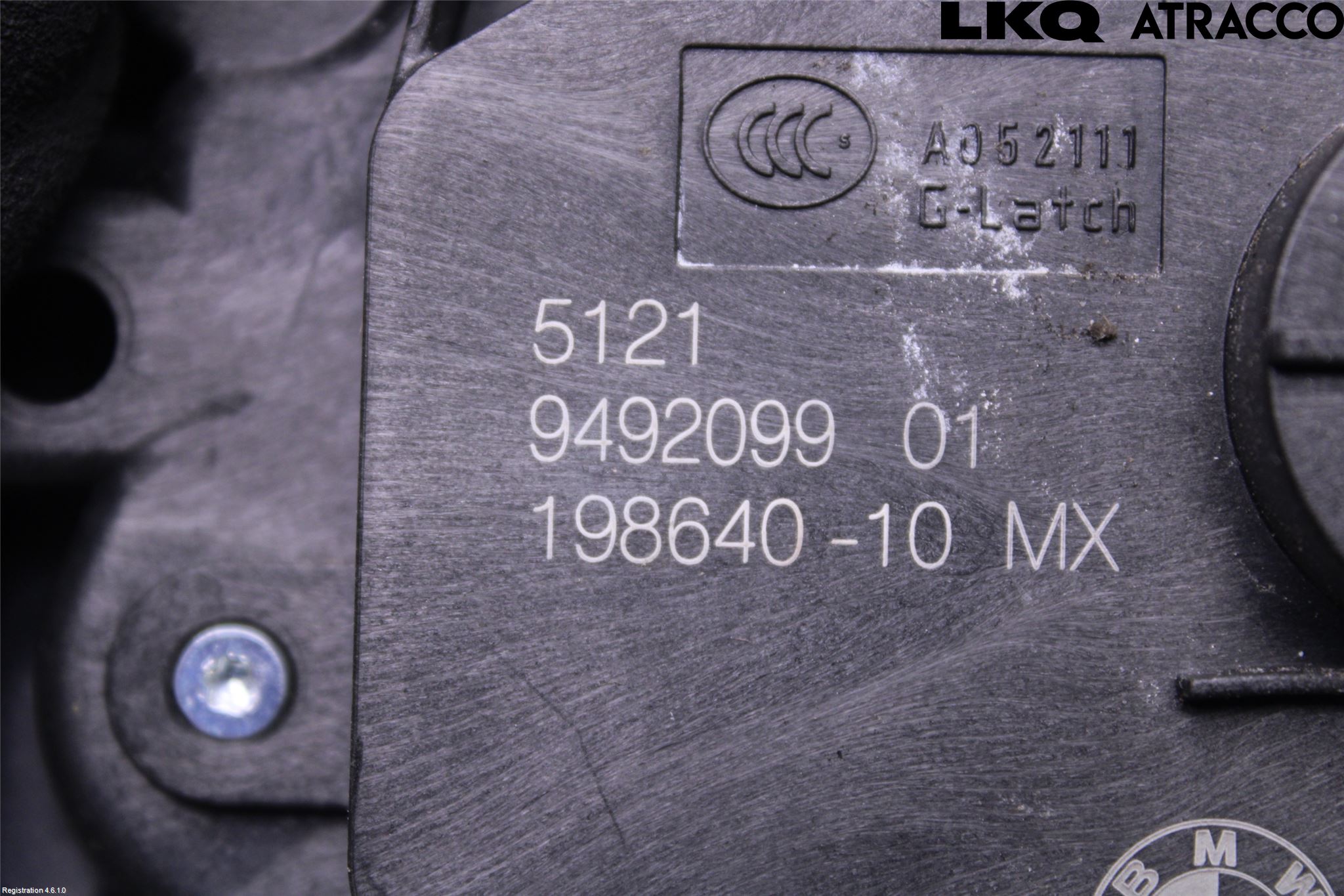 BMW X3 G01 18- Låskista-Dörrlås