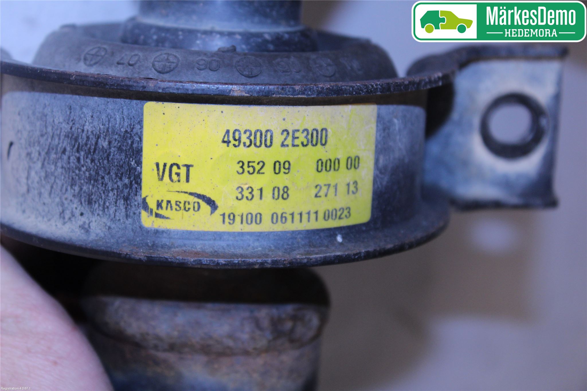 Hyundai TUCSON 05- Mellanaxel Komp