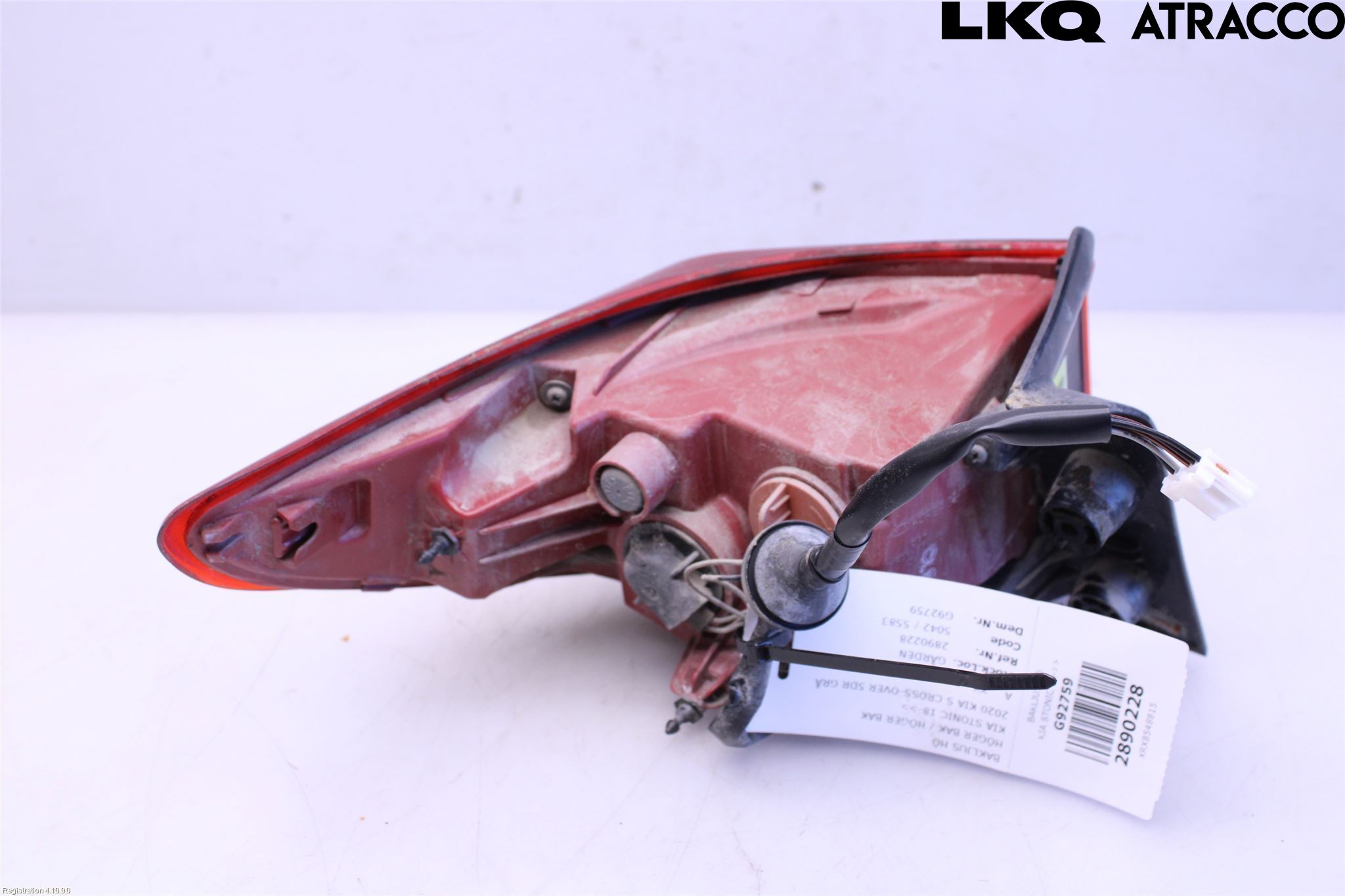 Kia STONIC 18->> Bakljus Höger