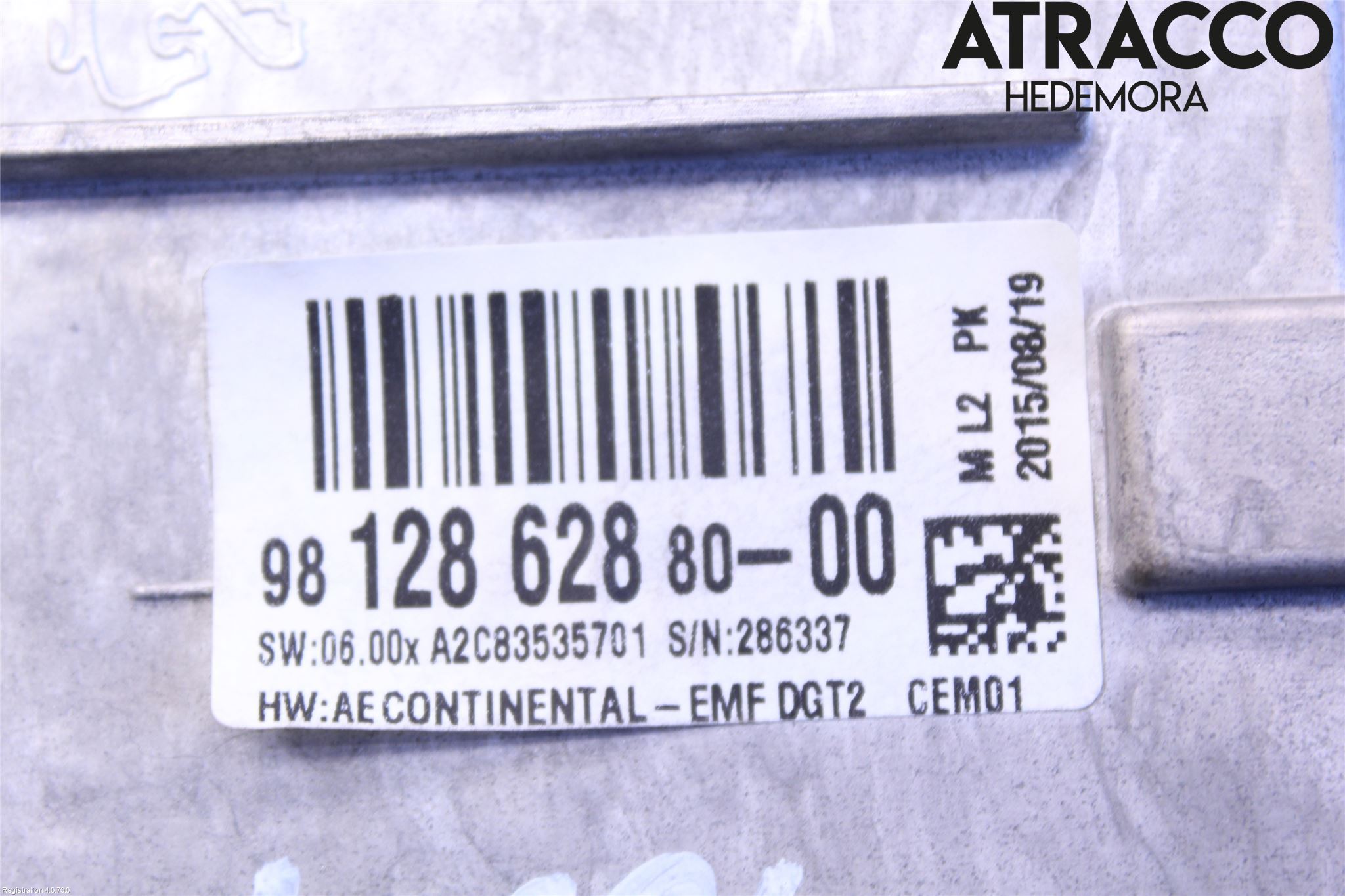 Peugeot PEUGOT 208 16-19 Multifunktionsdisplay