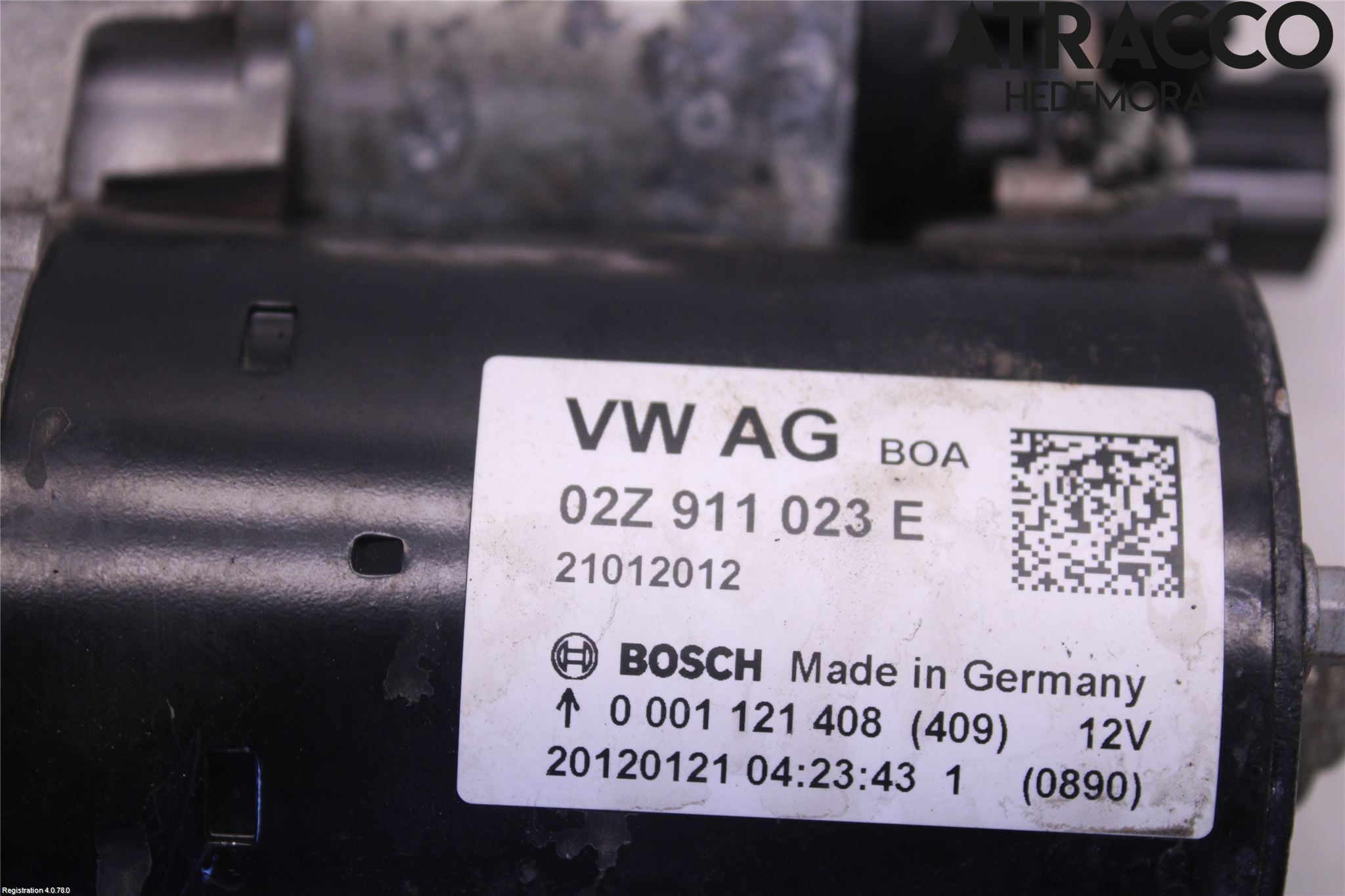 Volkswagen VW PASSAT 11-14 Startmotor