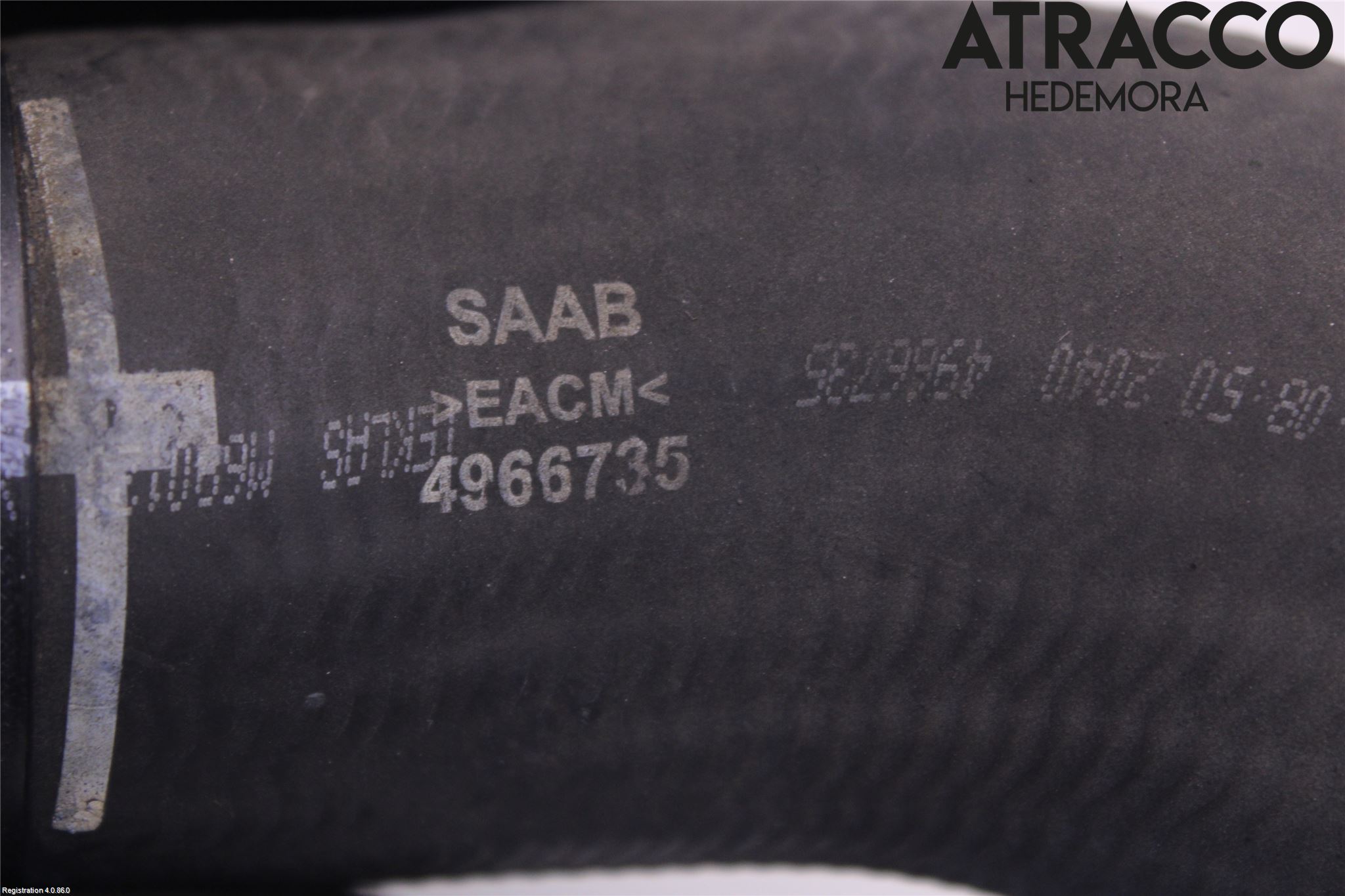 Saab 9-5     06-10 Laddluft-Intercoolerrör