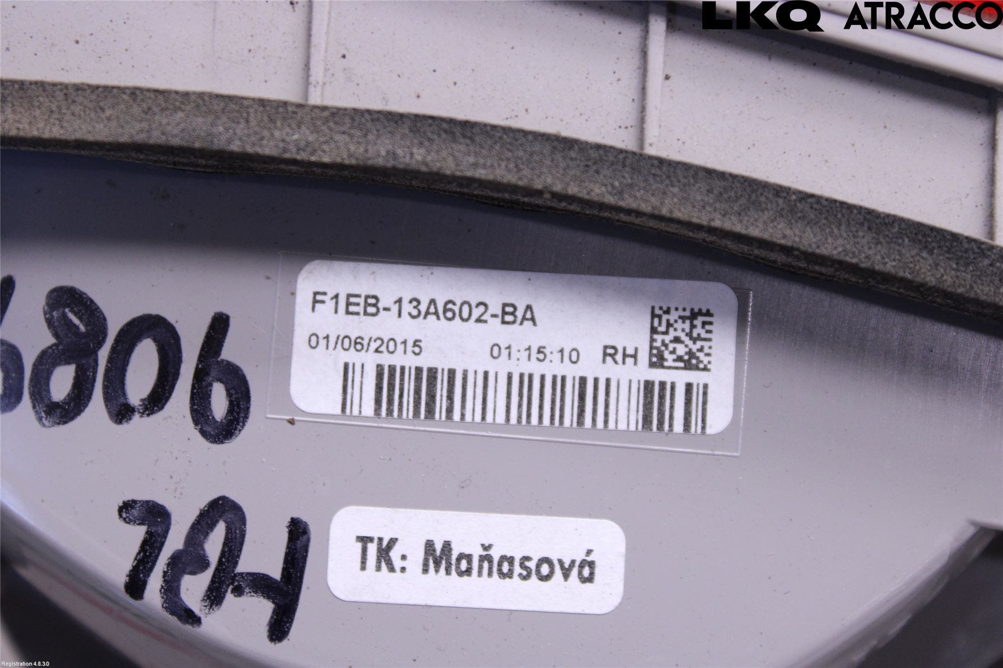 Ford FOCUS 15-18 Bakljus Lucka Hö