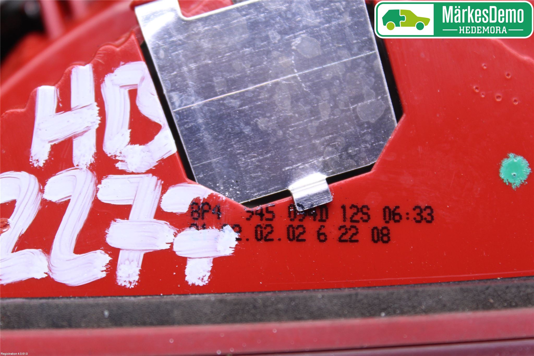 Audi A3/S3 05-13 Bakljus Lucka Hö