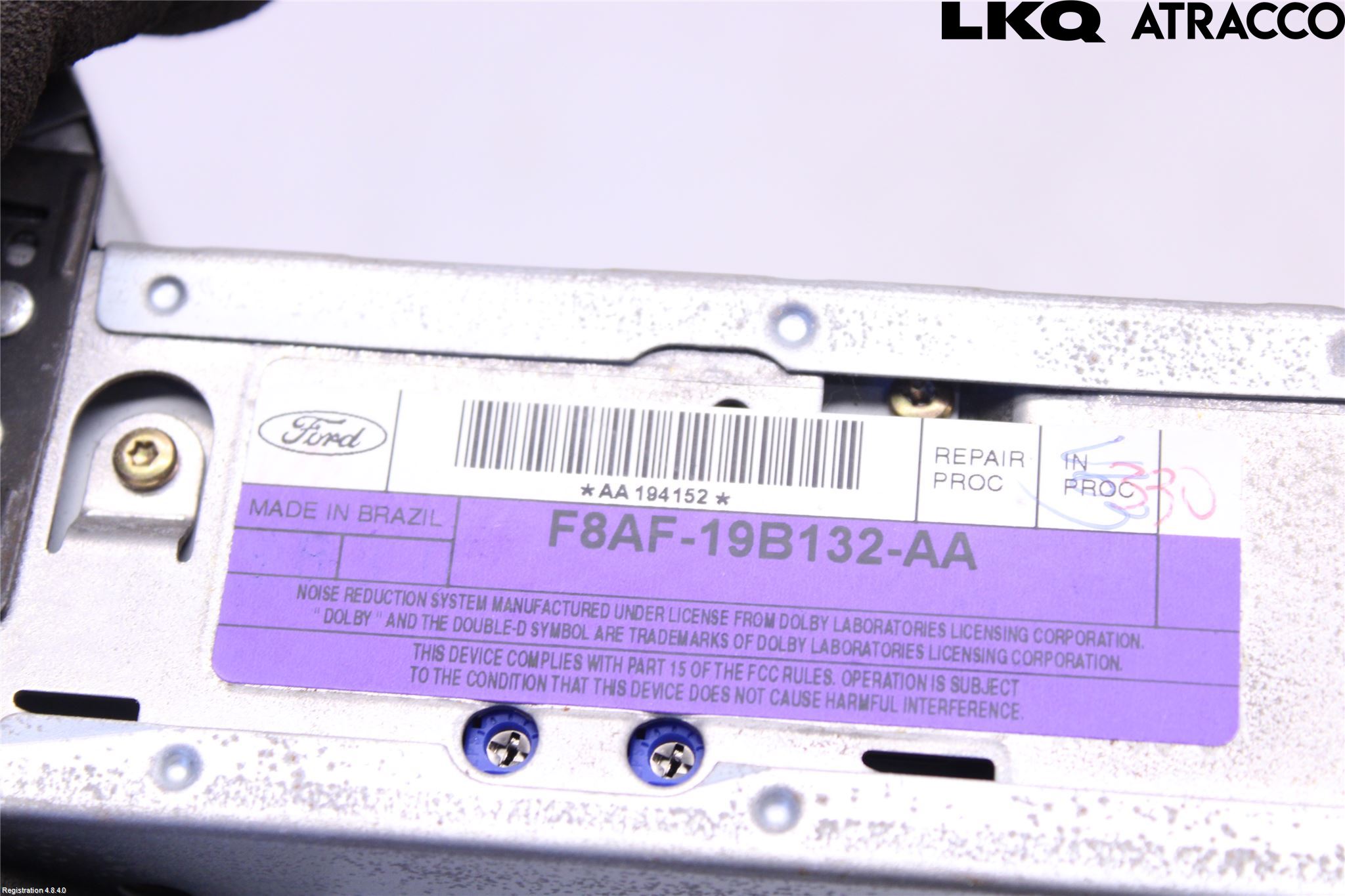 Lincoln TOWN CAR Cd Radio - Multimediapanel