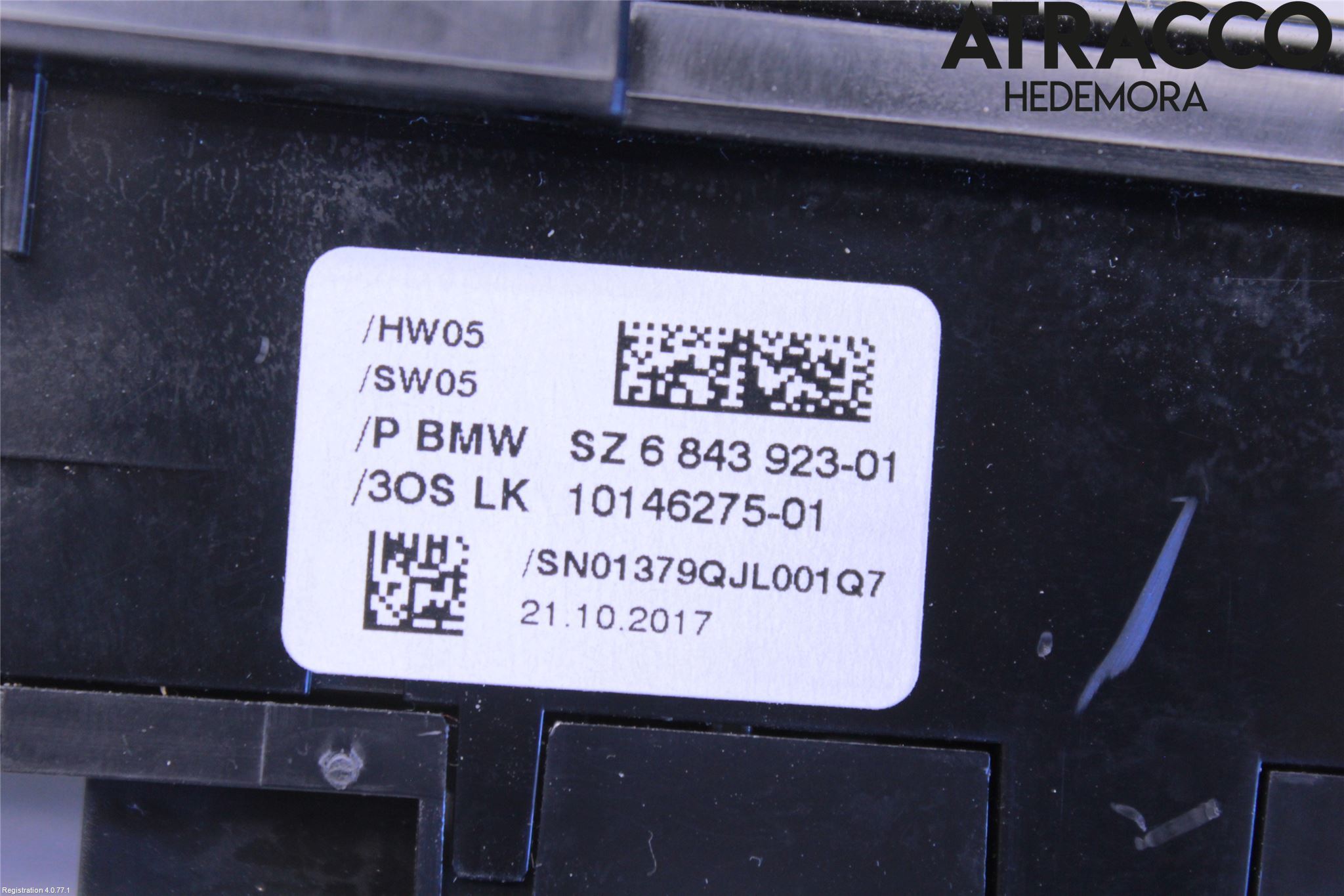 BMW 5 G30/G31/F90 17-23 Strömställare Multifunktion
