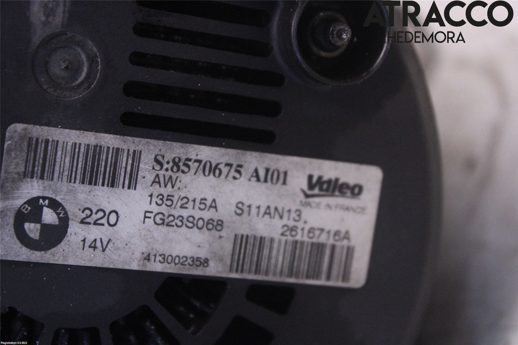 BMW 3 F30/F31/F80 12-19 Generator