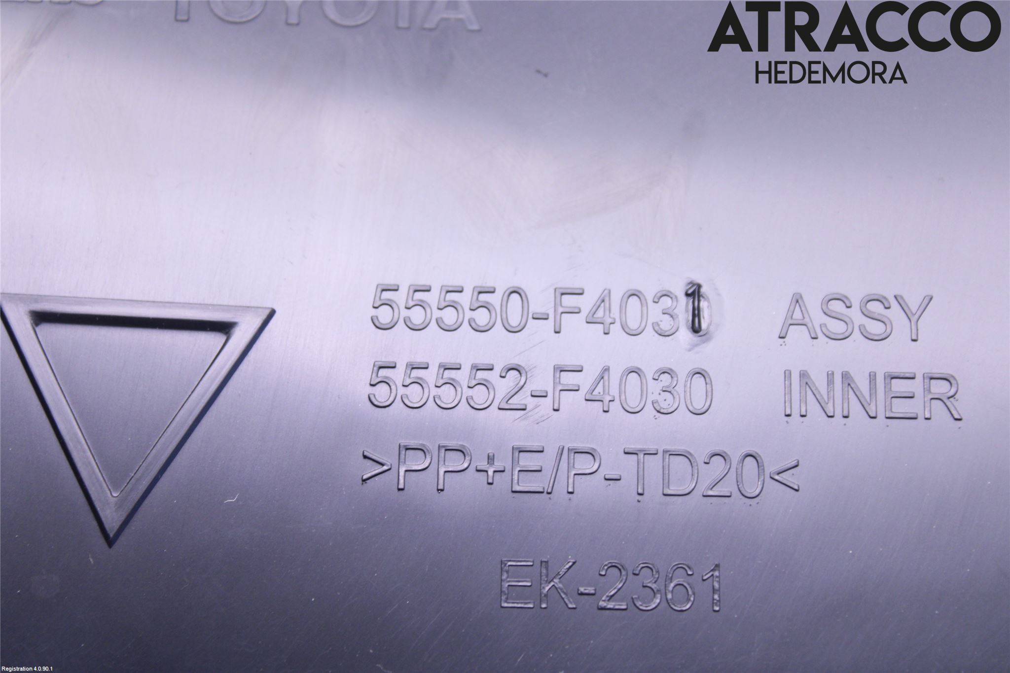 Toyota C-HR 16-23 Handskfack