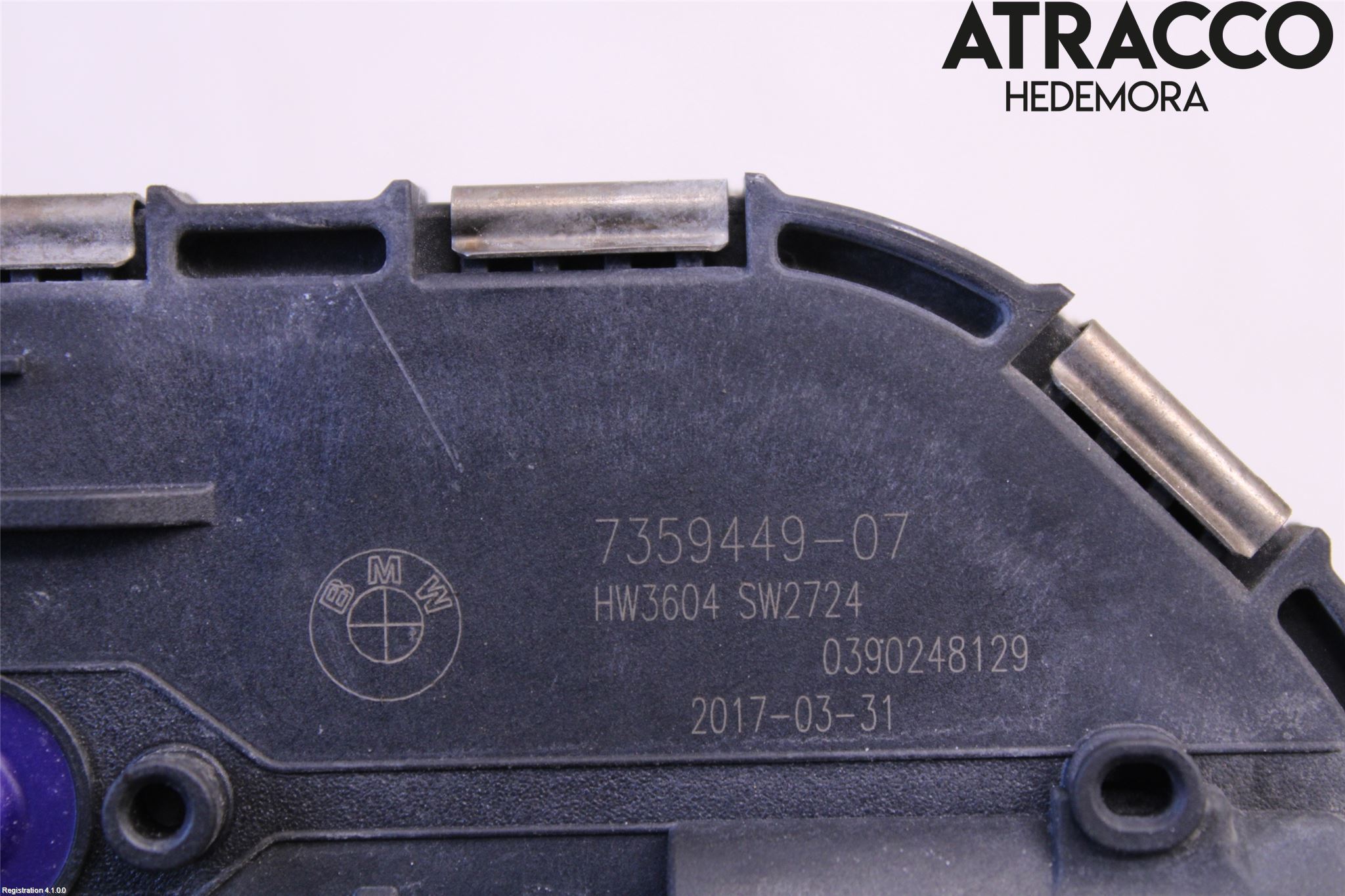 BMW i3 I01 13-22 Torkarmotor Vindruta