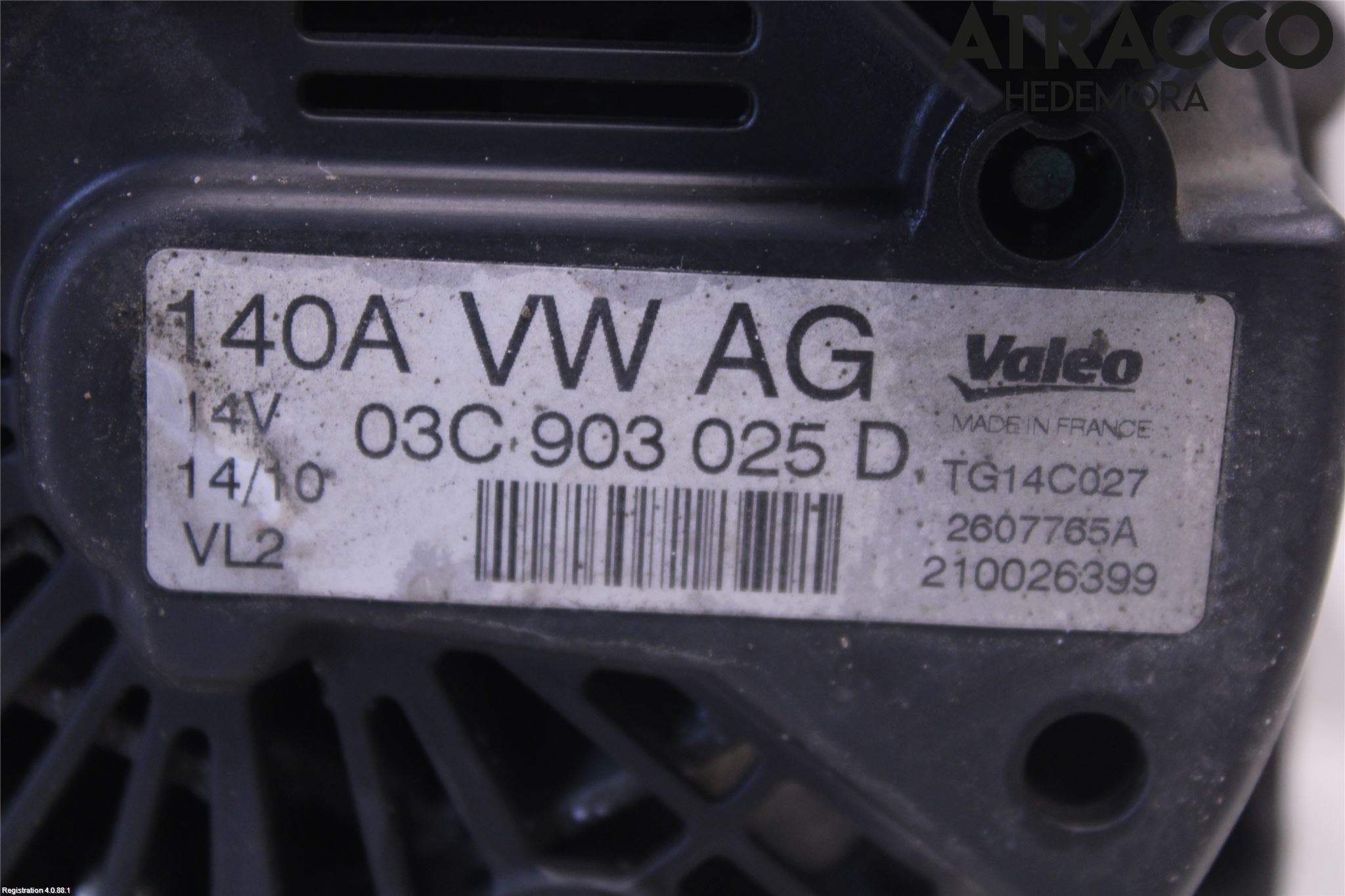Skoda OCTAVIA (1Z) 05-13 Generator