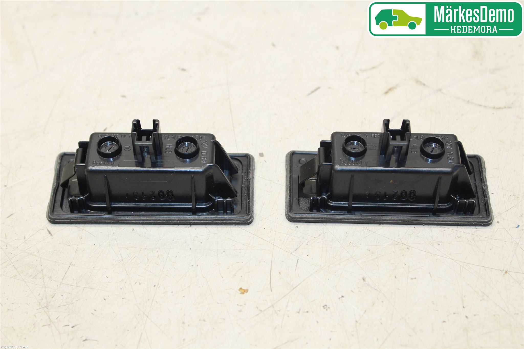 Audi A4 12-15 Skylt Belysning