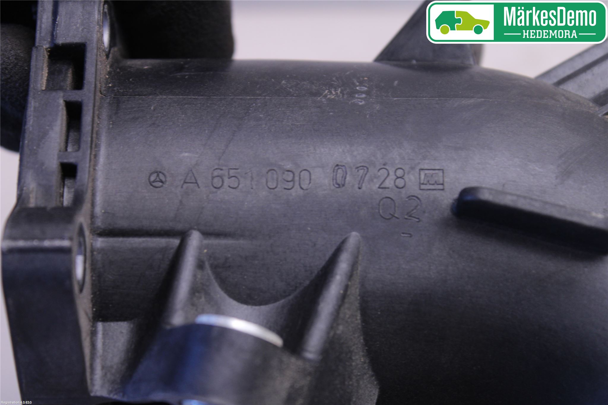 Mercedes-Benz MB C-KLASS (W205) 14-21 Laddluft-Intercoolerrör