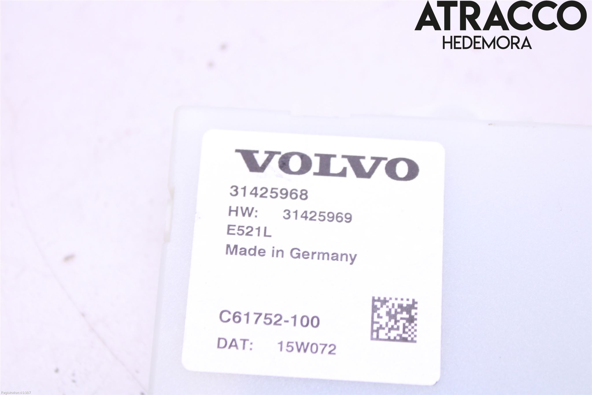 Volvo XC60 14-17 Styrenhet Baklucka