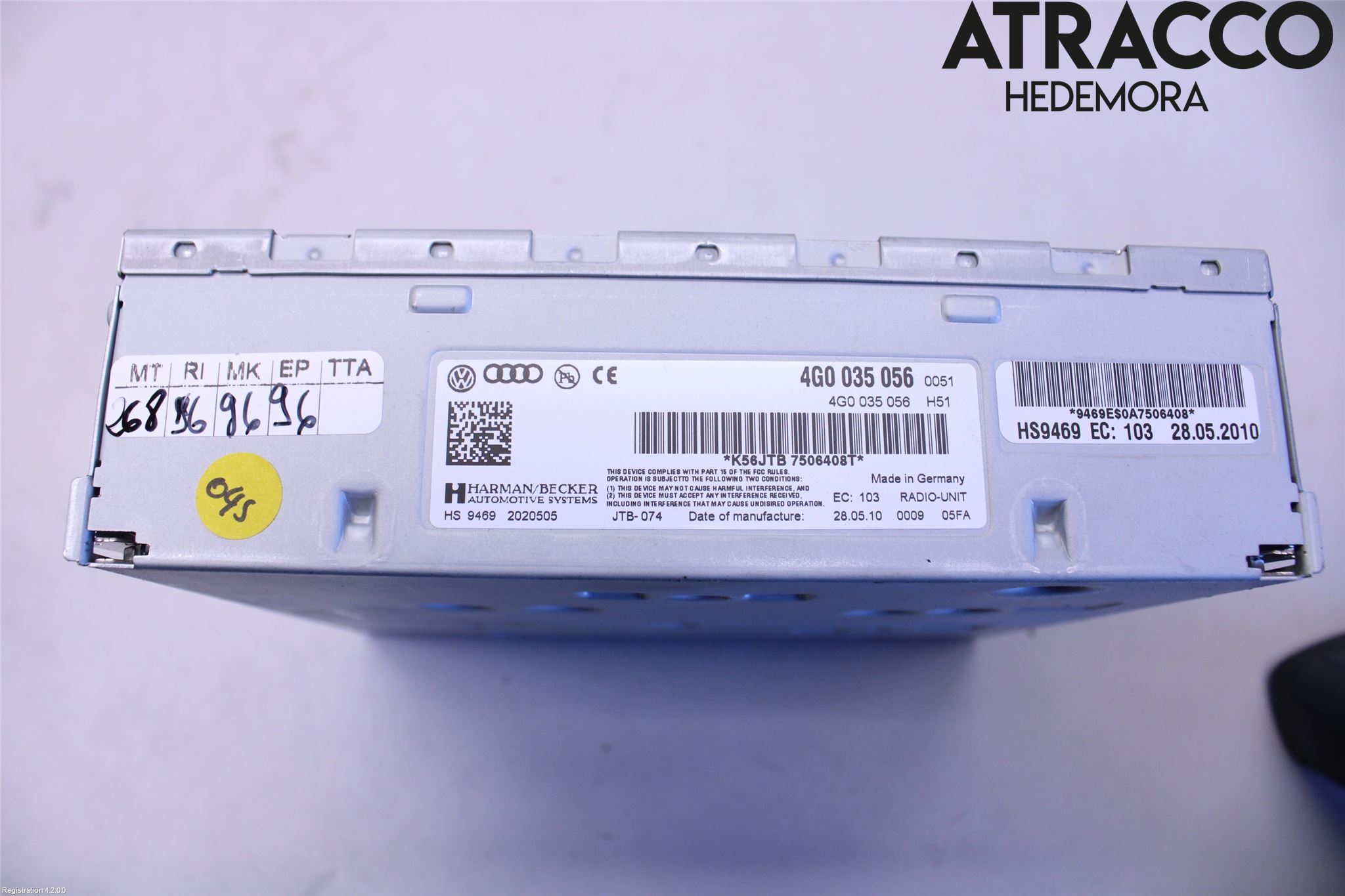 Audi A6/S6     05-11 Radio-Stereo Förstärkare