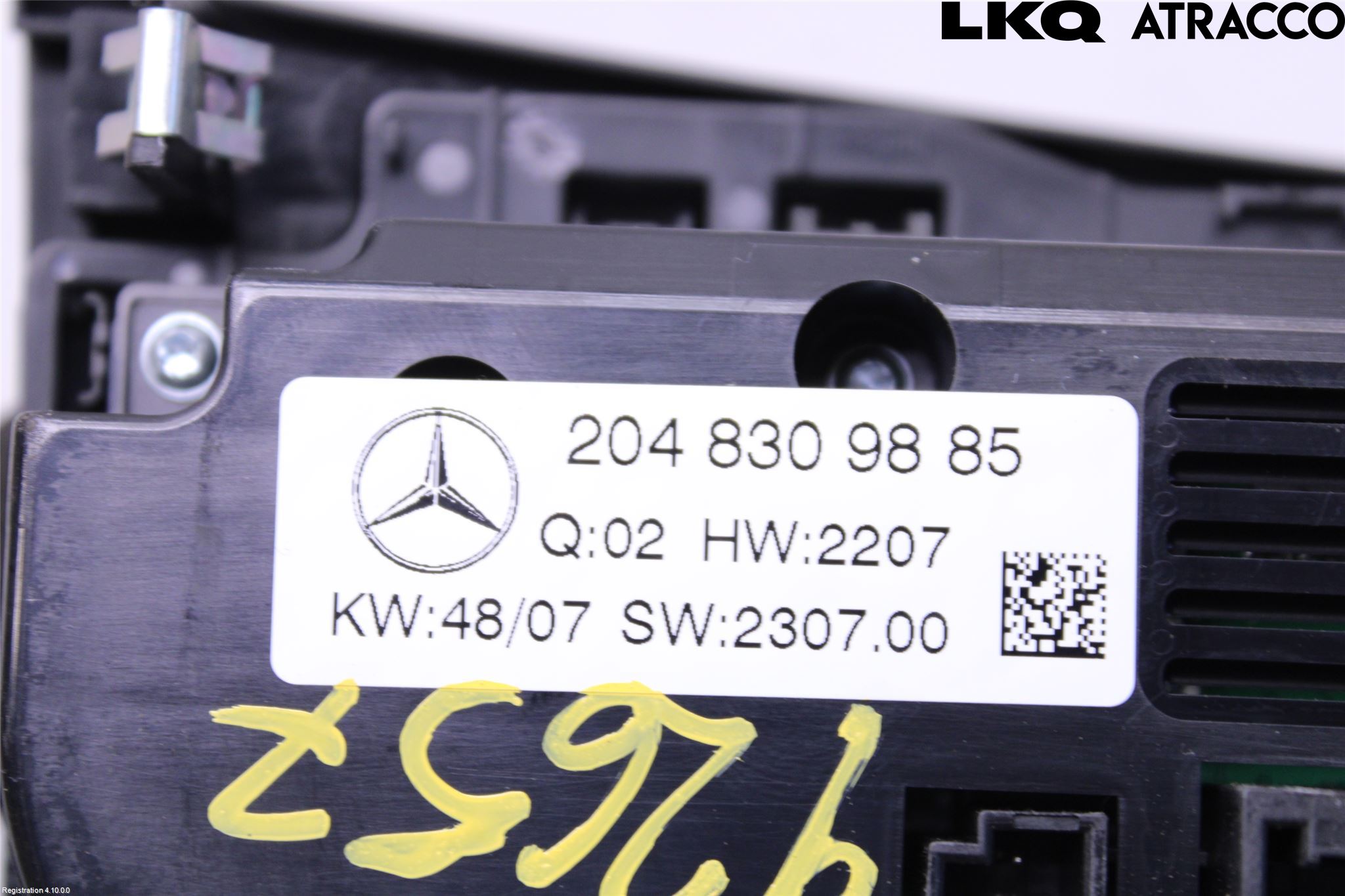 Mercedes-Benz MB C-KLASS (W204) 07-15 Ac Styrenhet Ac Manöveren